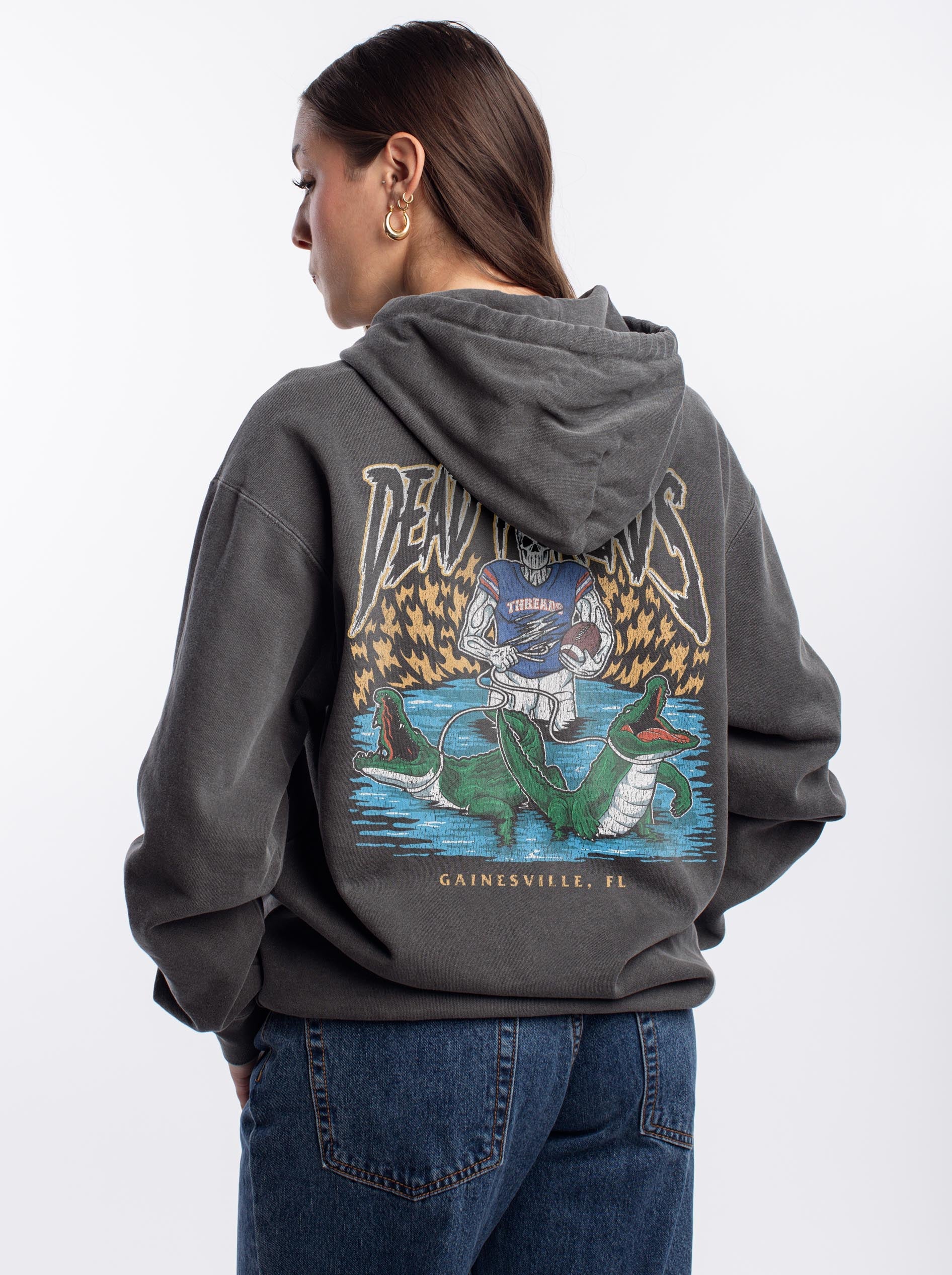 GAINESVILLE FOOTBALL - HOODIE – Hoodie – Dead Threads Apparel