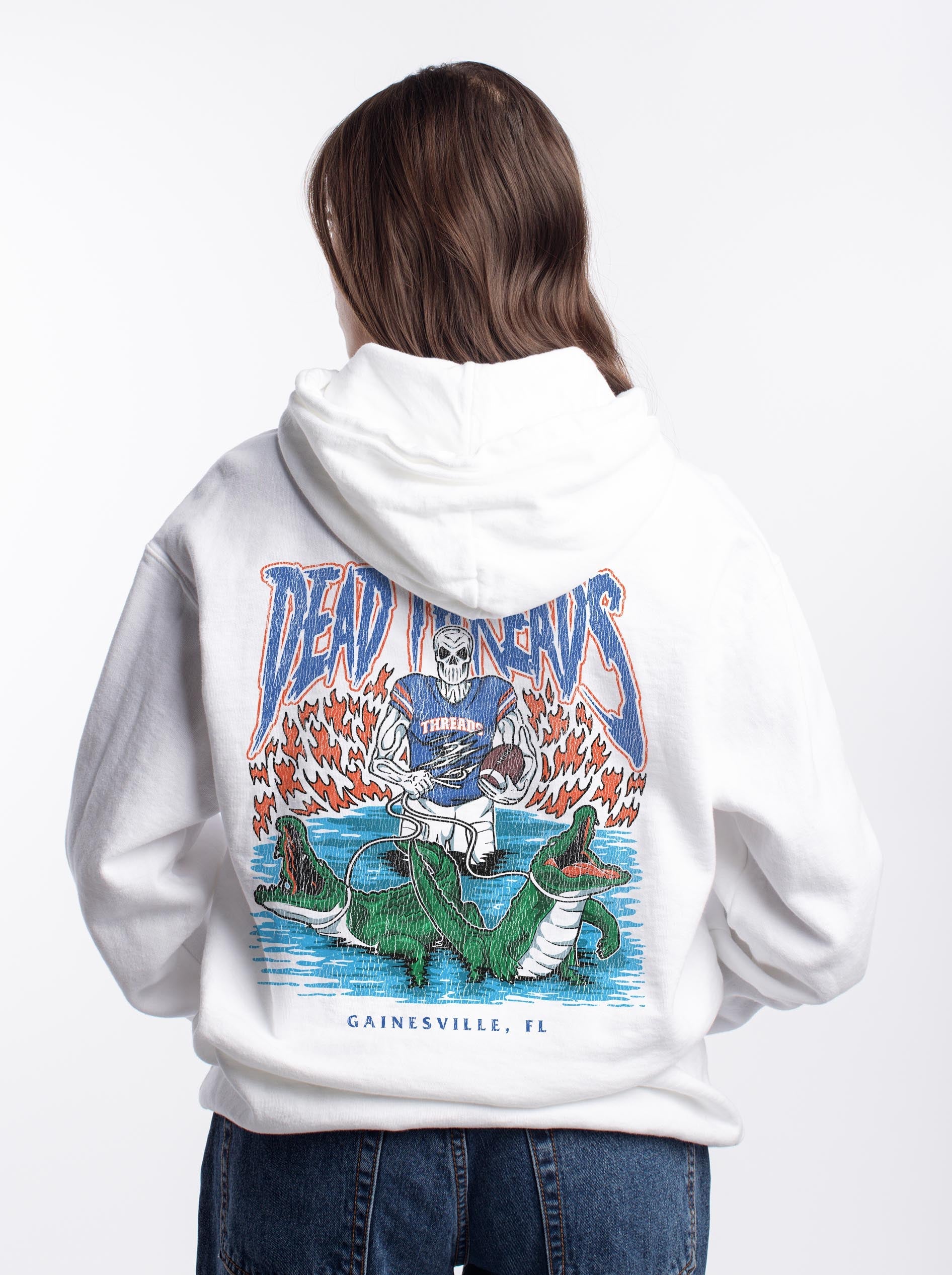 GAINESVILLE FOOTBALL - HOODIE – Hoodie – Dead Threads Apparel