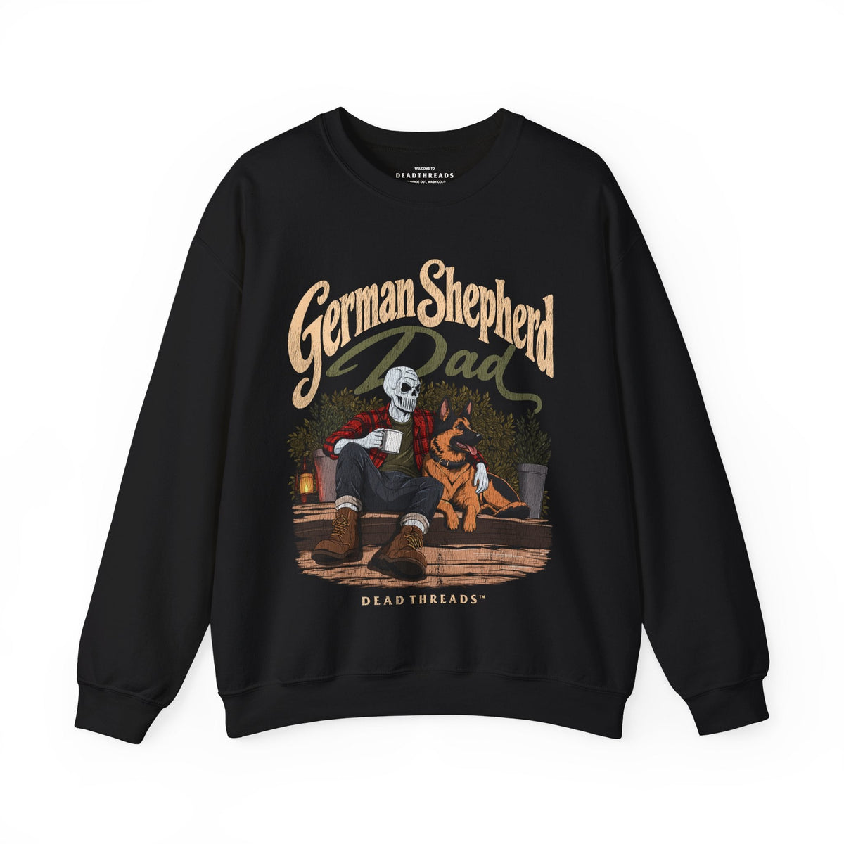 GERMAN SHEPHERD DAD - CREWNECK SWEATSHIRT – Sweatshirt – Dead Threads Apparel