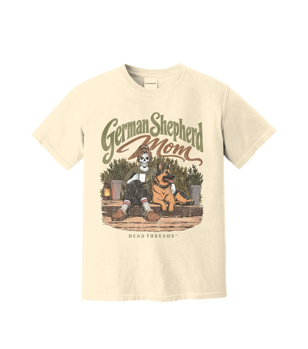GERMAN SHEPHERD MOM – T-Shirt – Dead Threads Apparel