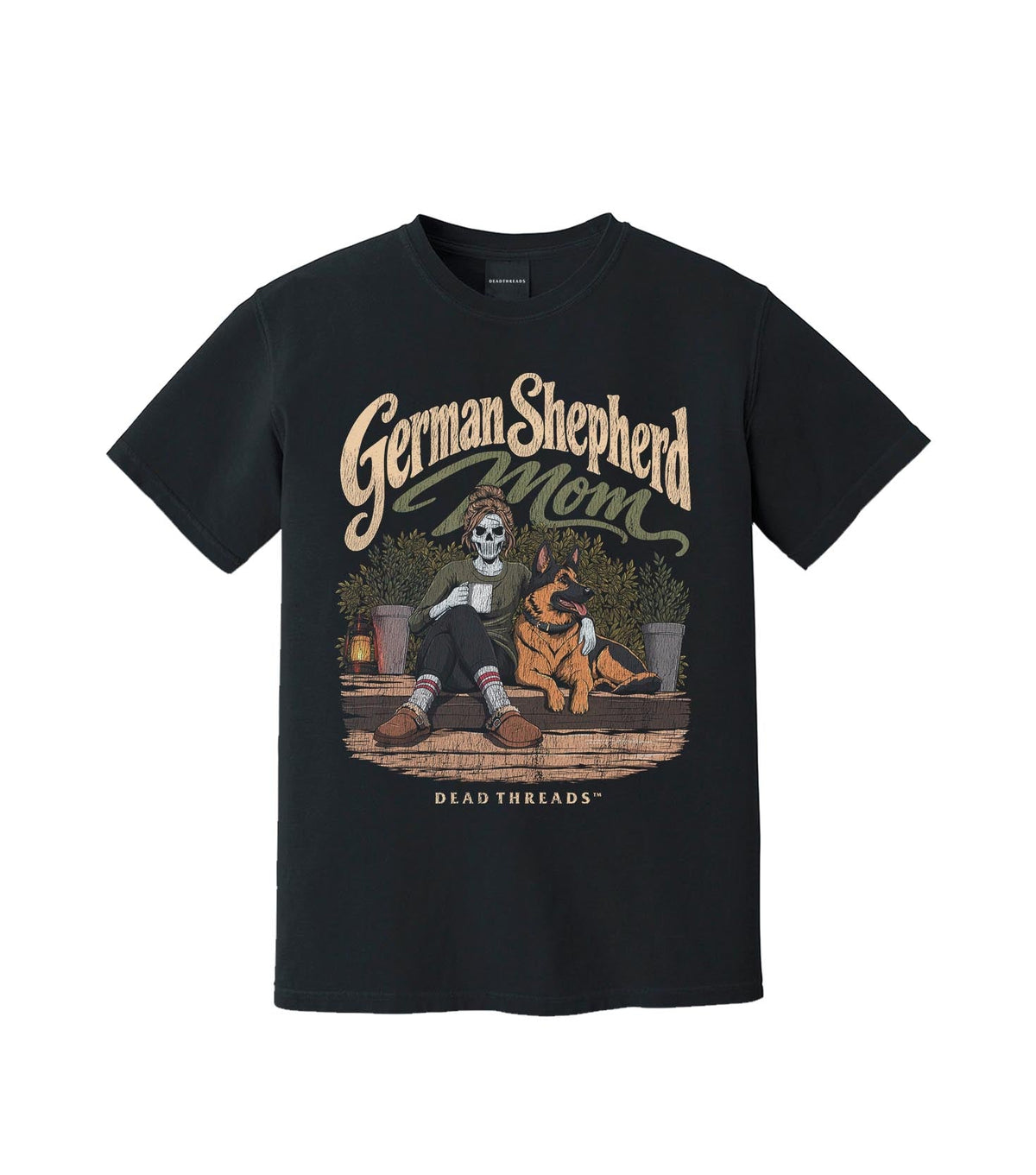 GERMAN SHEPHERD MOM – T-Shirt – Dead Threads Apparel