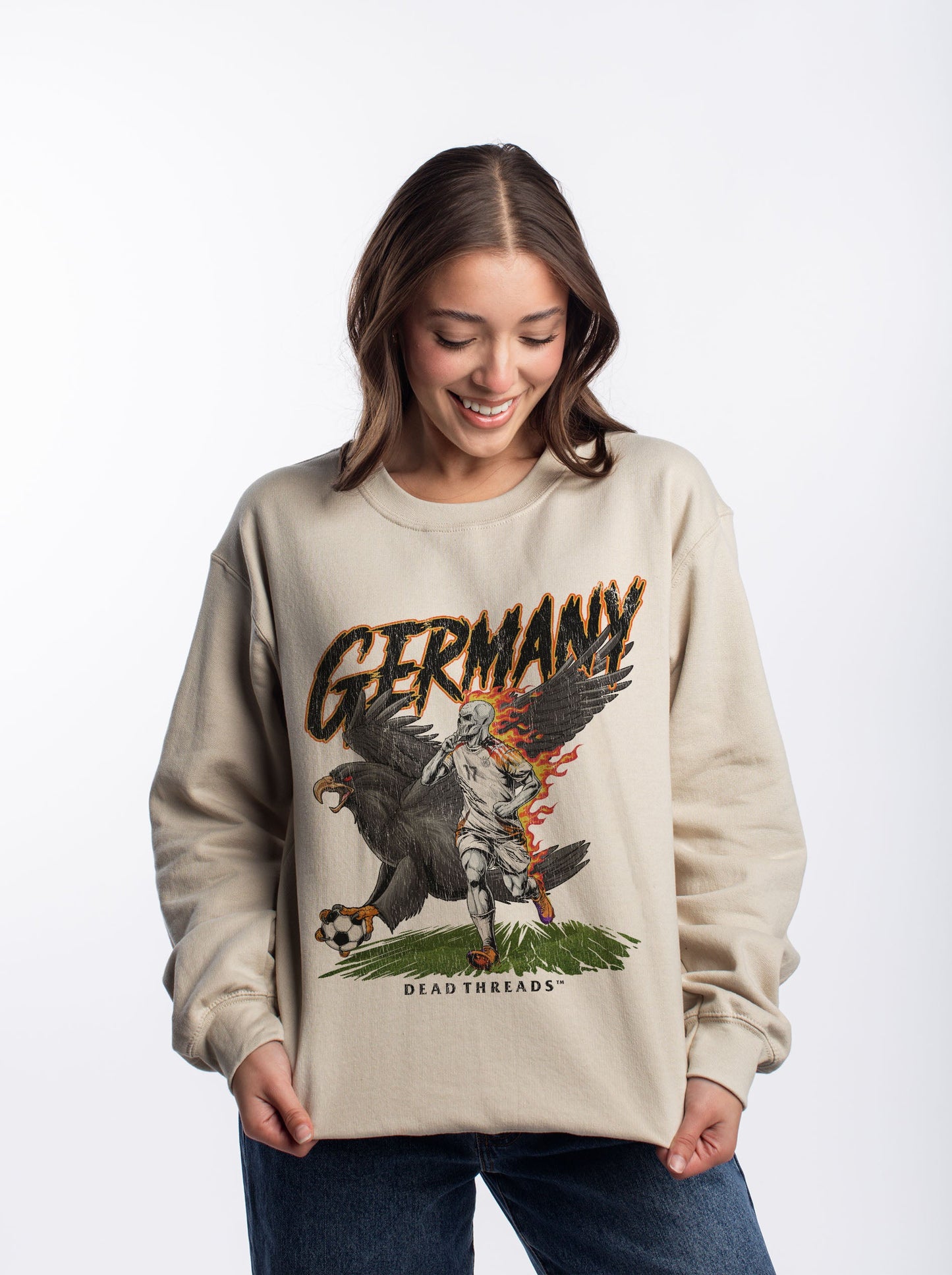 GERMANY SOCCER CREWNECK SWEATSHIRT – Sweatshirt – Dead Threads Apparel
