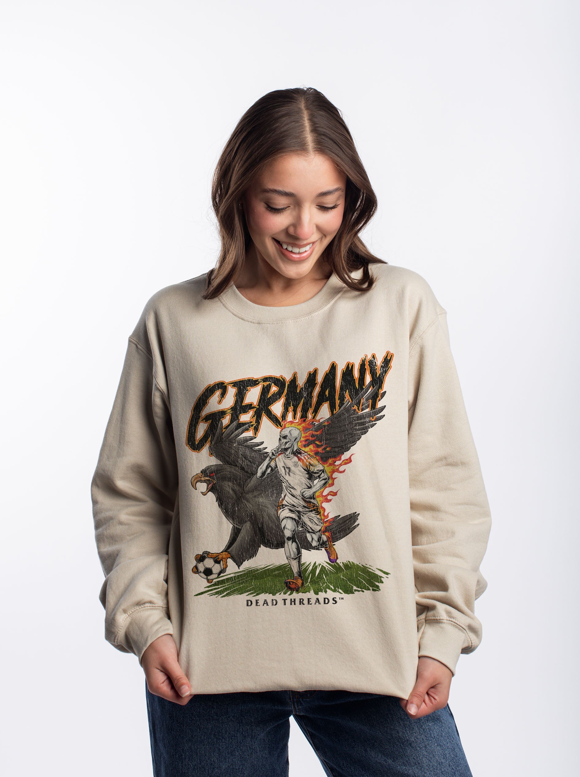 GERMANY SOCCER CREWNECK SWEATSHIRT – Sweatshirt – Dead Threads Apparel