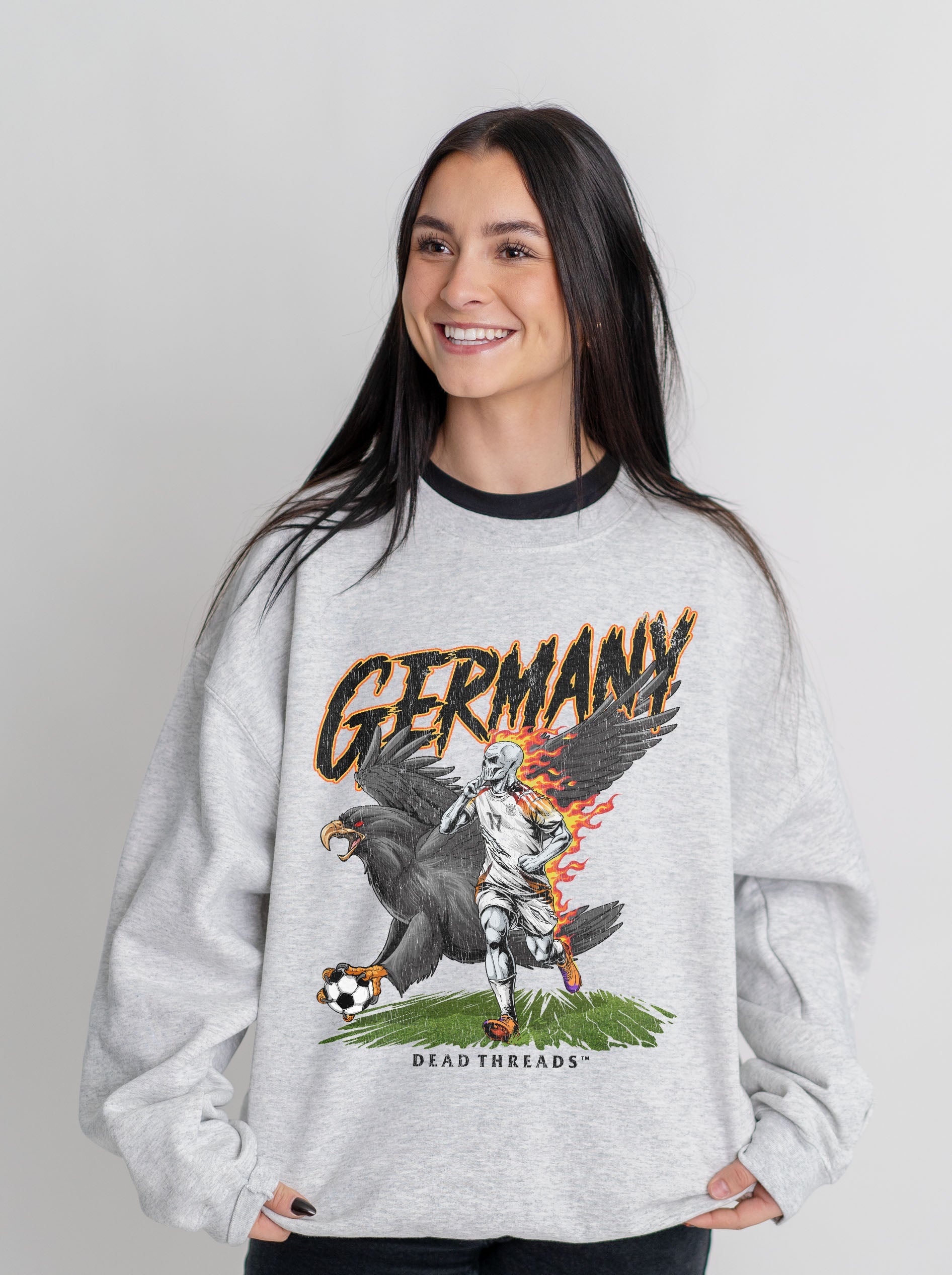 GERMANY SOCCER CREWNECK SWEATSHIRT – Sweatshirt – Dead Threads Apparel