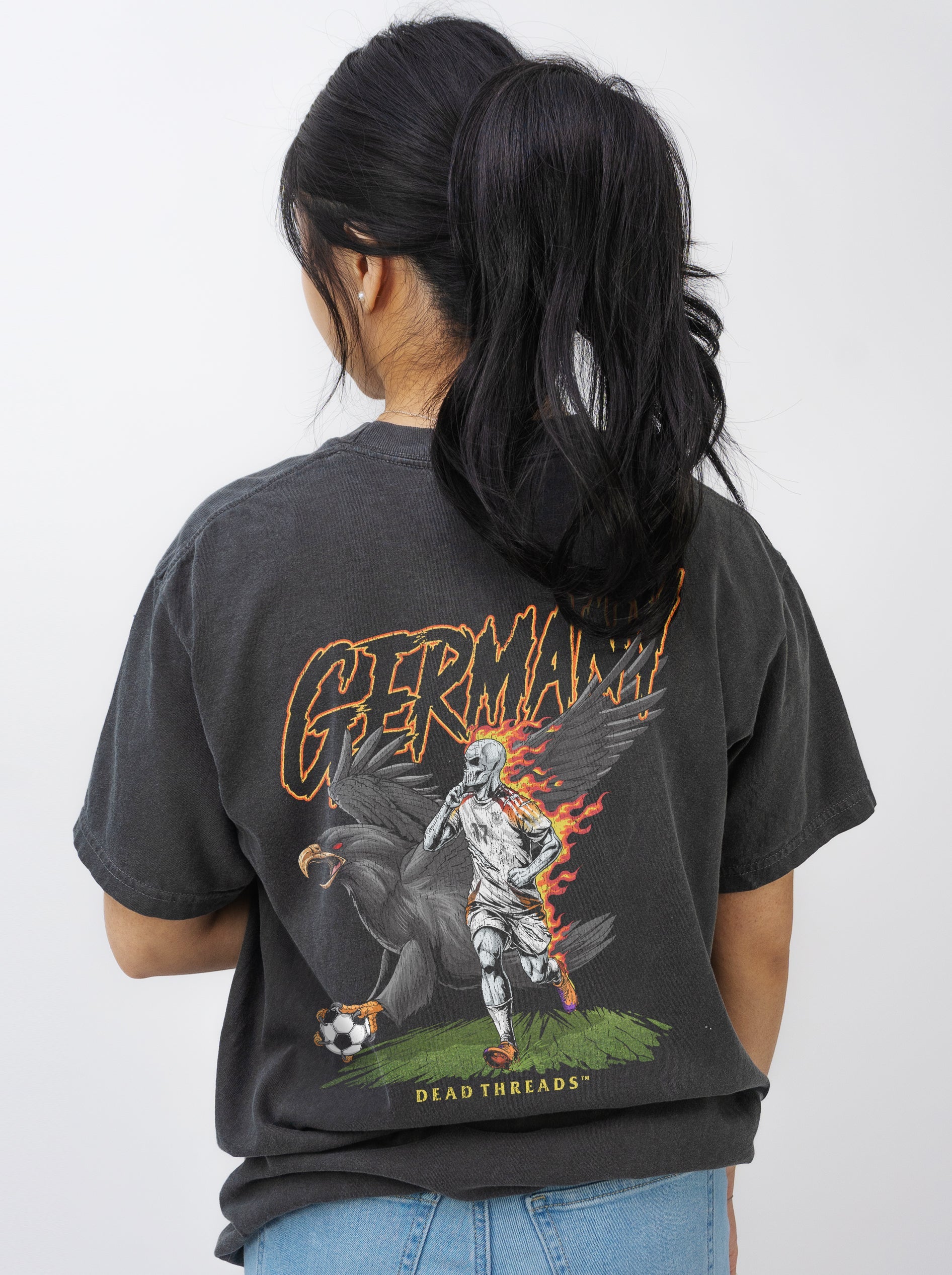 GERMANY SOCCER - “DT ESSENTIAL" PREMIUM T - SHIRT – T-Shirt – Dead Threads Apparel
