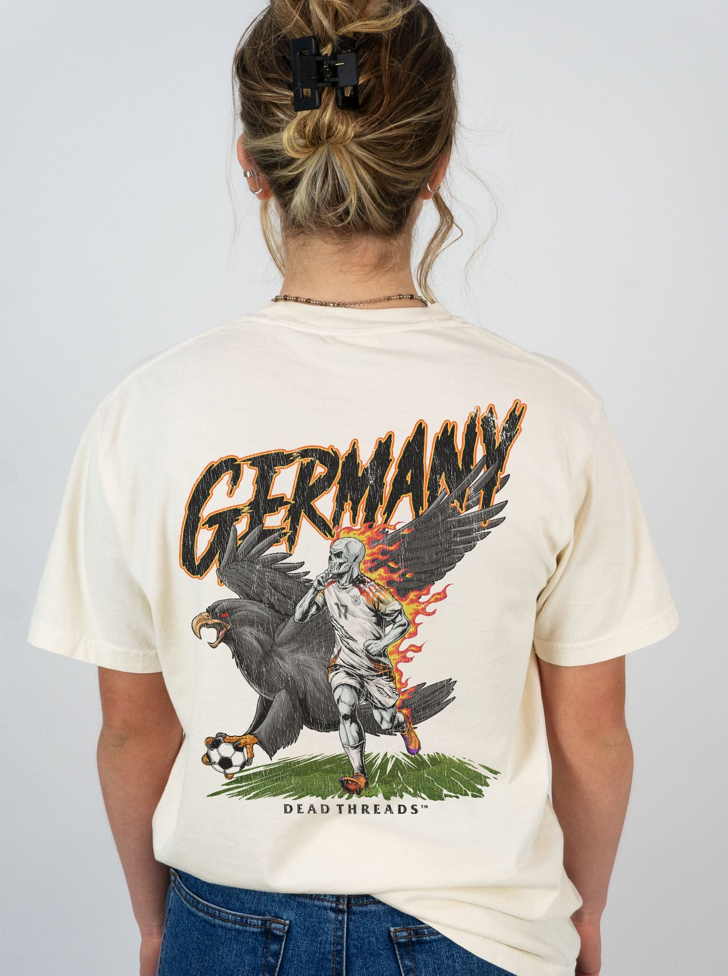 GERMANY SOCCER - “DT ESSENTIAL" PREMIUM T - SHIRT – T-Shirt – Dead Threads Apparel