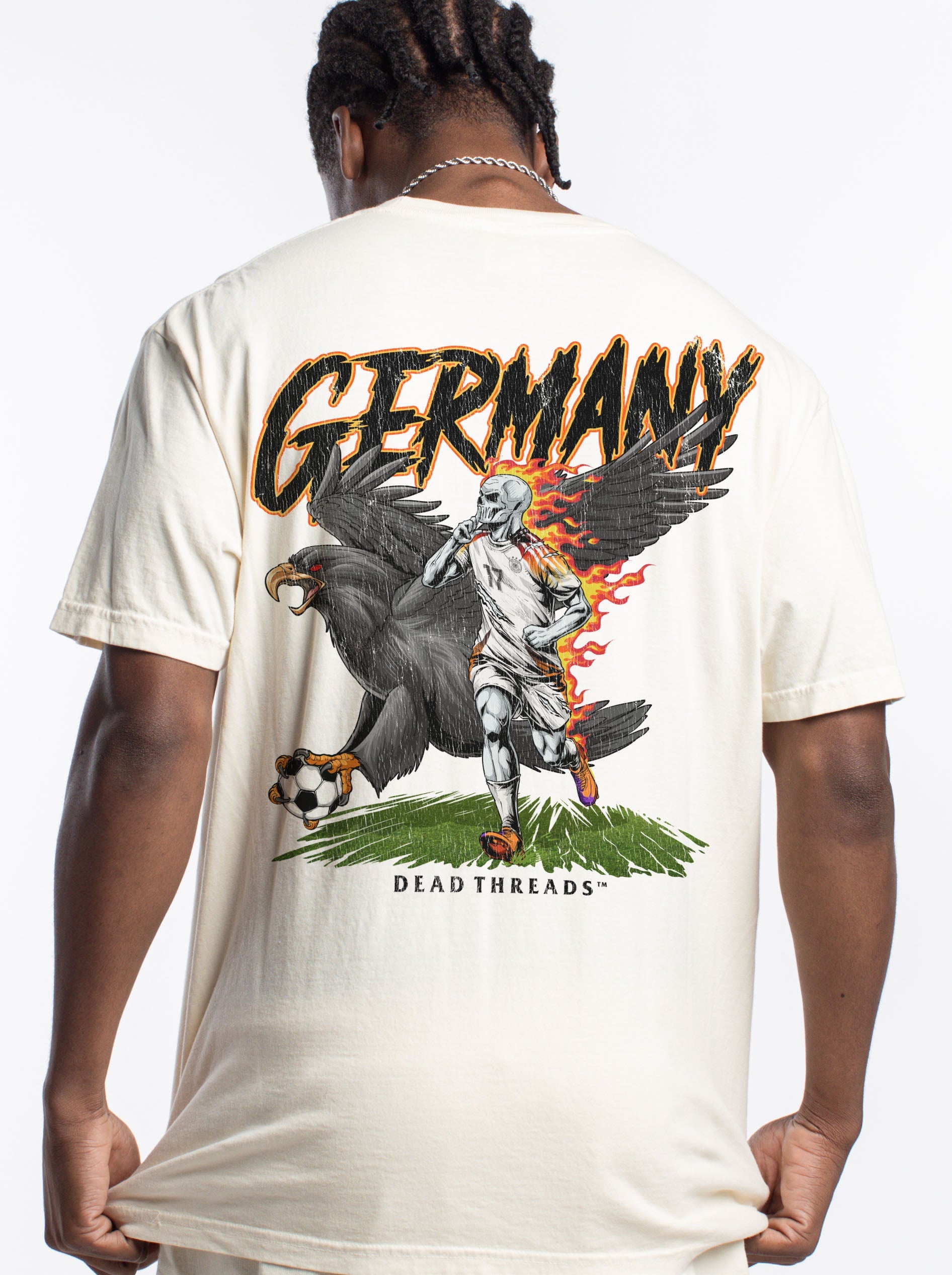 GERMANY SOCCER - “DT ESSENTIAL" PREMIUM T - SHIRT – T-Shirt – Dead Threads Apparel