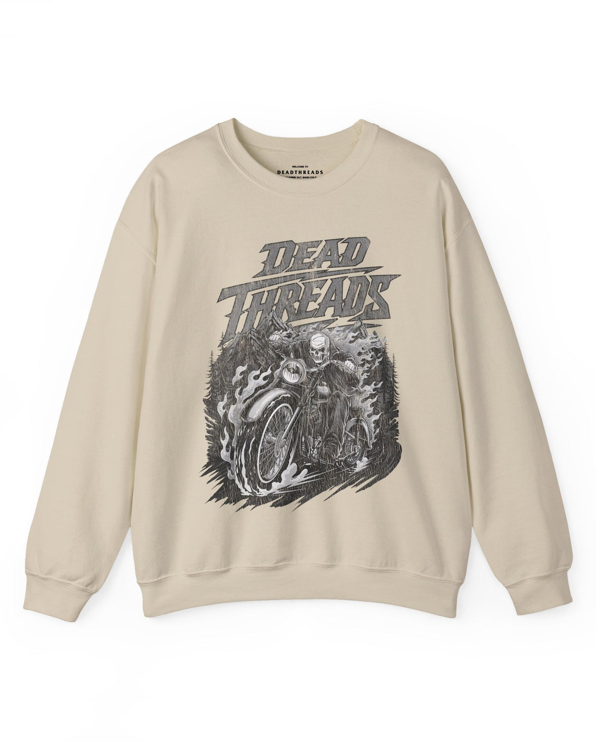 GHOST RIDE - CREWNECK SWEATSHIRT – Sweatshirt – Dead Threads Apparel
