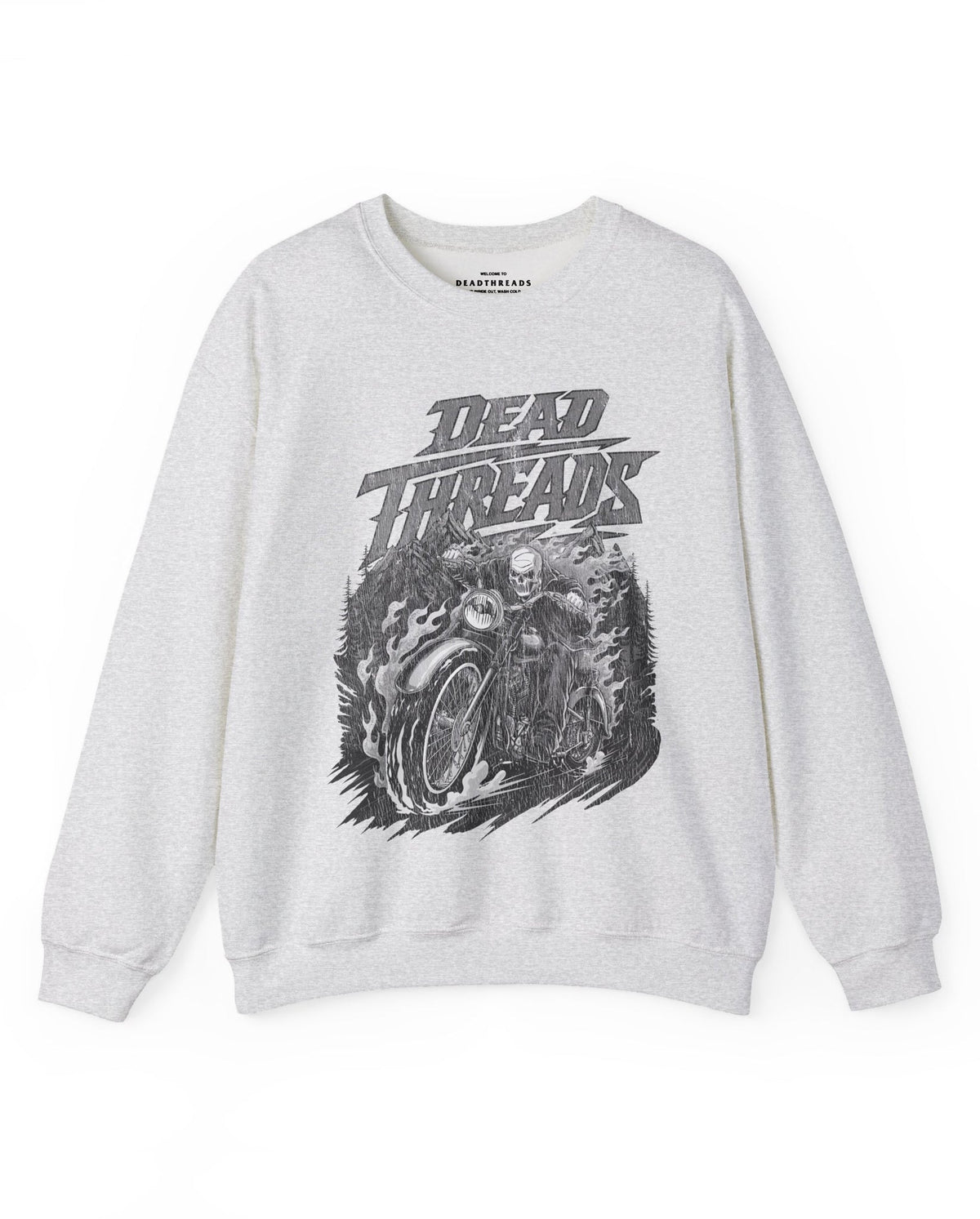 GHOST RIDE - CREWNECK SWEATSHIRT – Sweatshirt – Dead Threads Apparel