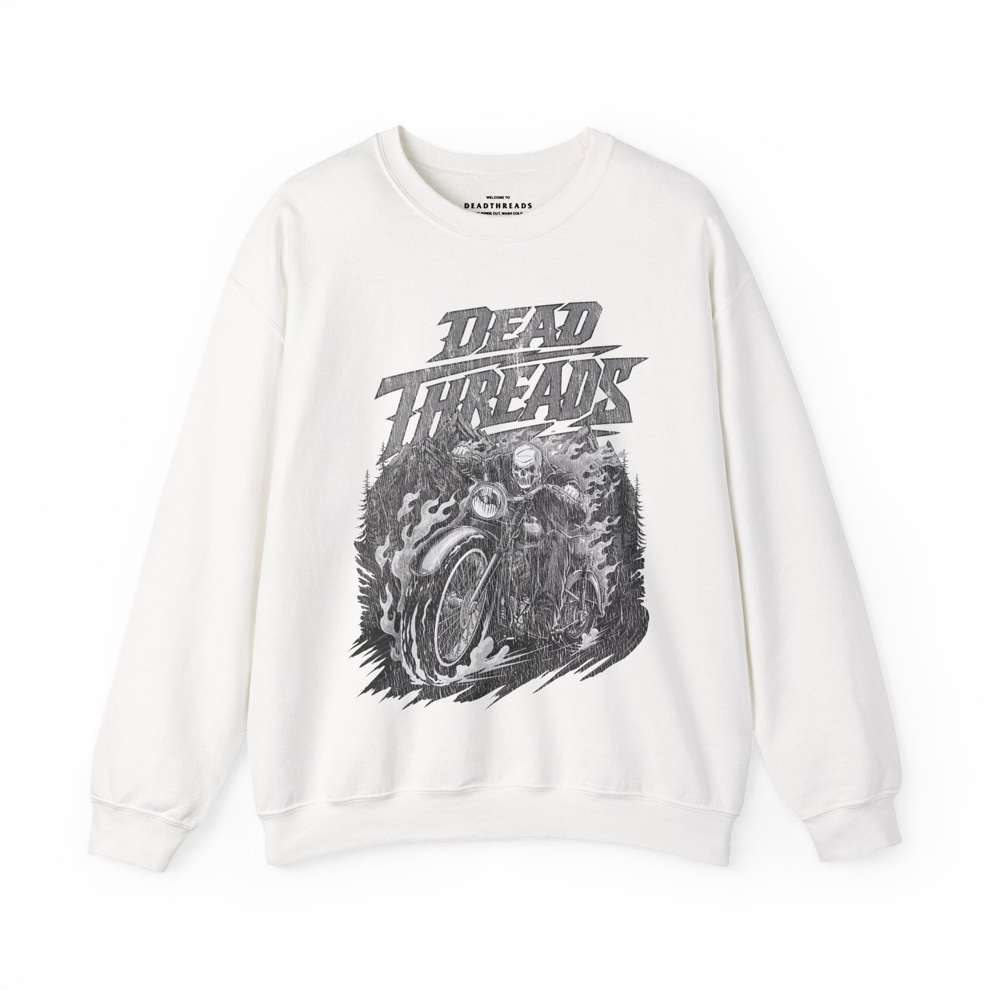 GHOST RIDE - CREWNECK SWEATSHIRT – Sweatshirt – Dead Threads Apparel