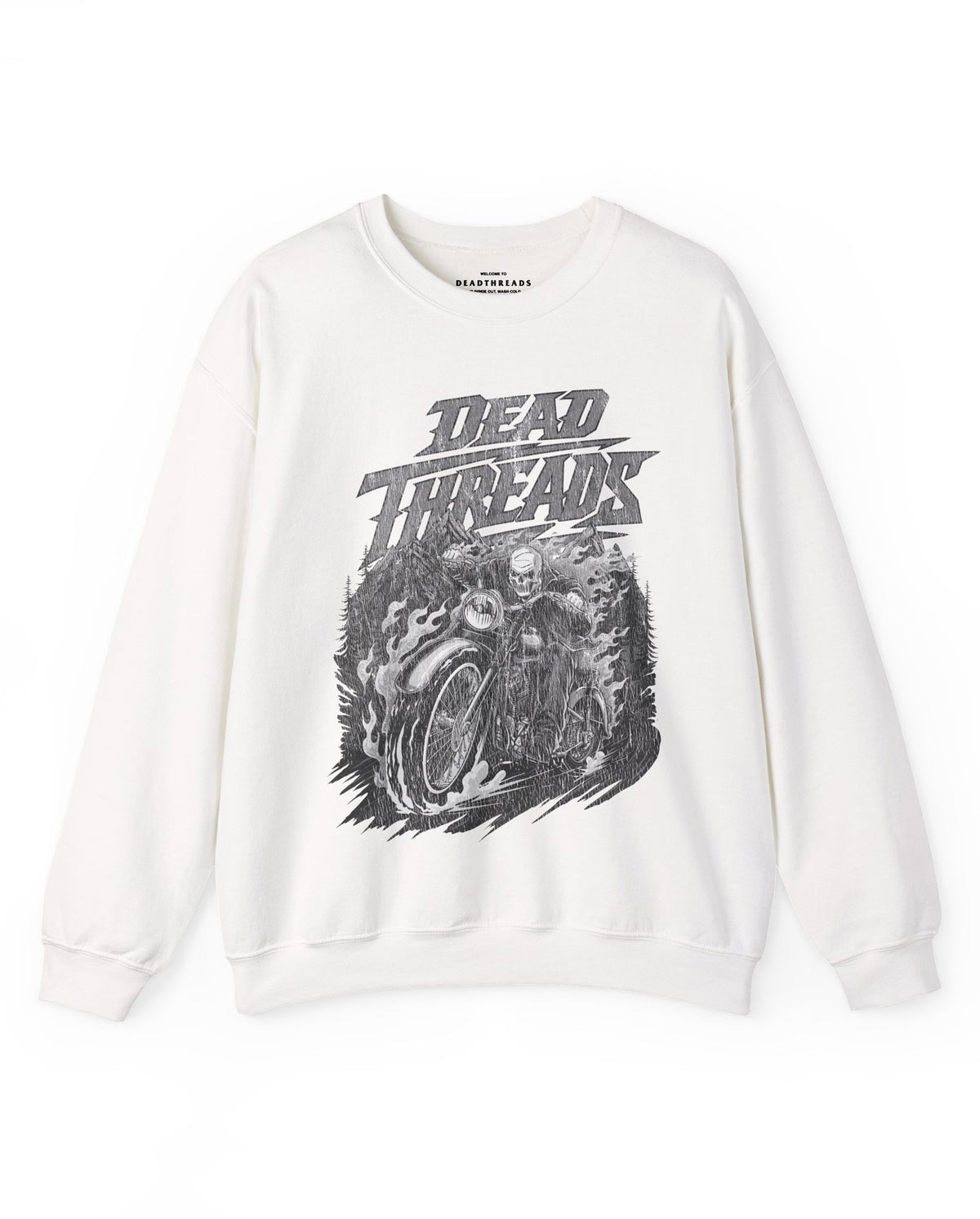 GHOST RIDE - CREWNECK SWEATSHIRT – Sweatshirt – Dead Threads Apparel