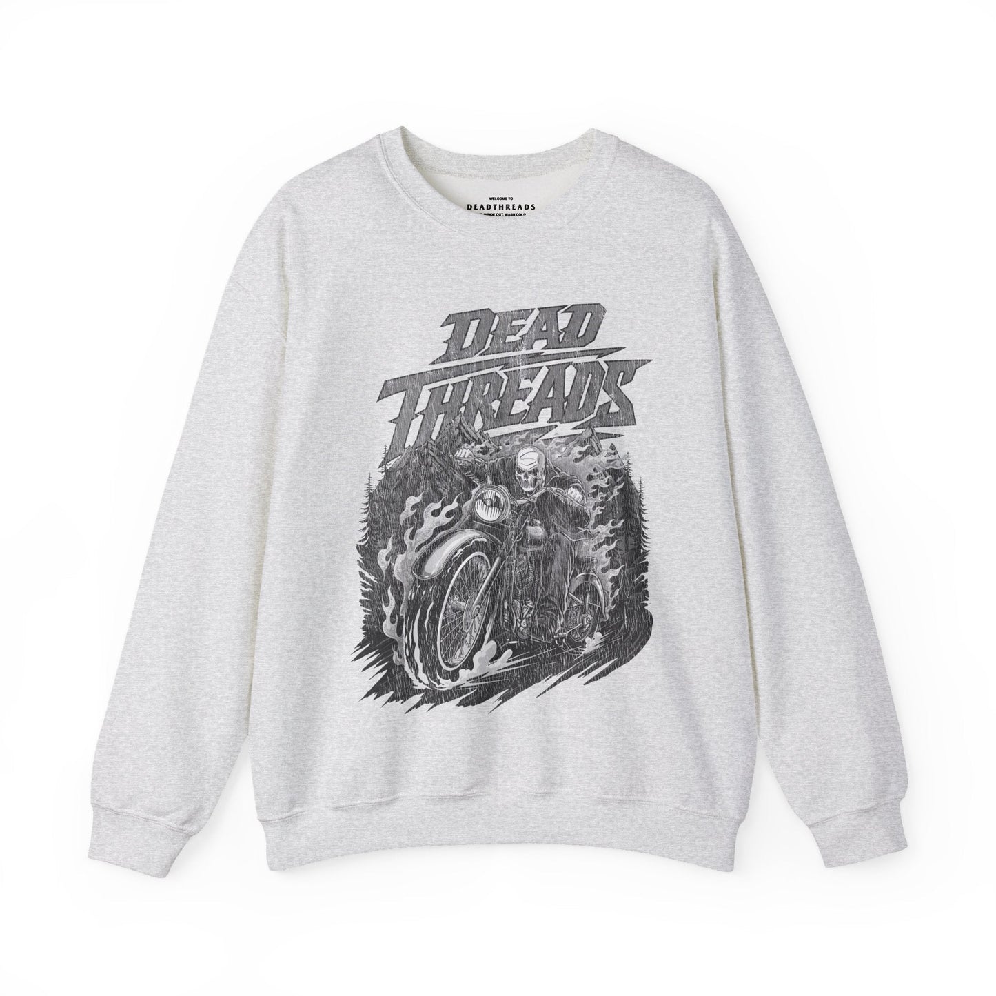 GHOST RIDE - CREWNECK SWEATSHIRT – Sweatshirt – Dead Threads Apparel