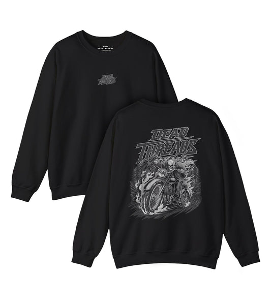 GHOST RIDE - “DT ESSENTIAL" CREWNECK SWEATSHIRT – Sweatshirt – Dead Threads Apparel