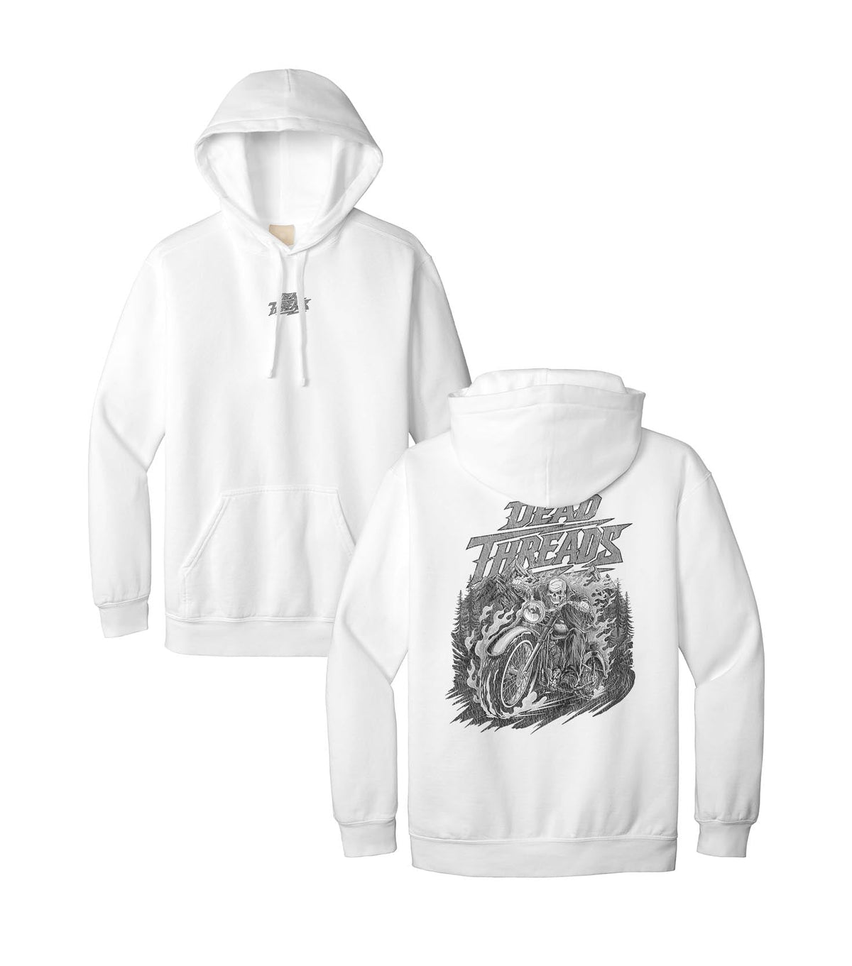 GHOST RIDE - “DT ESSENTIAL" HOODIE – Hoodie – Dead Threads Apparel