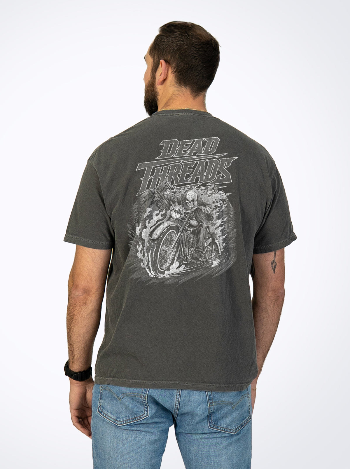 GHOST RIDE - “DT ESSENTIAL" PREMIUM T-SHIRT – T-Shirt – Dead Threads Apparel