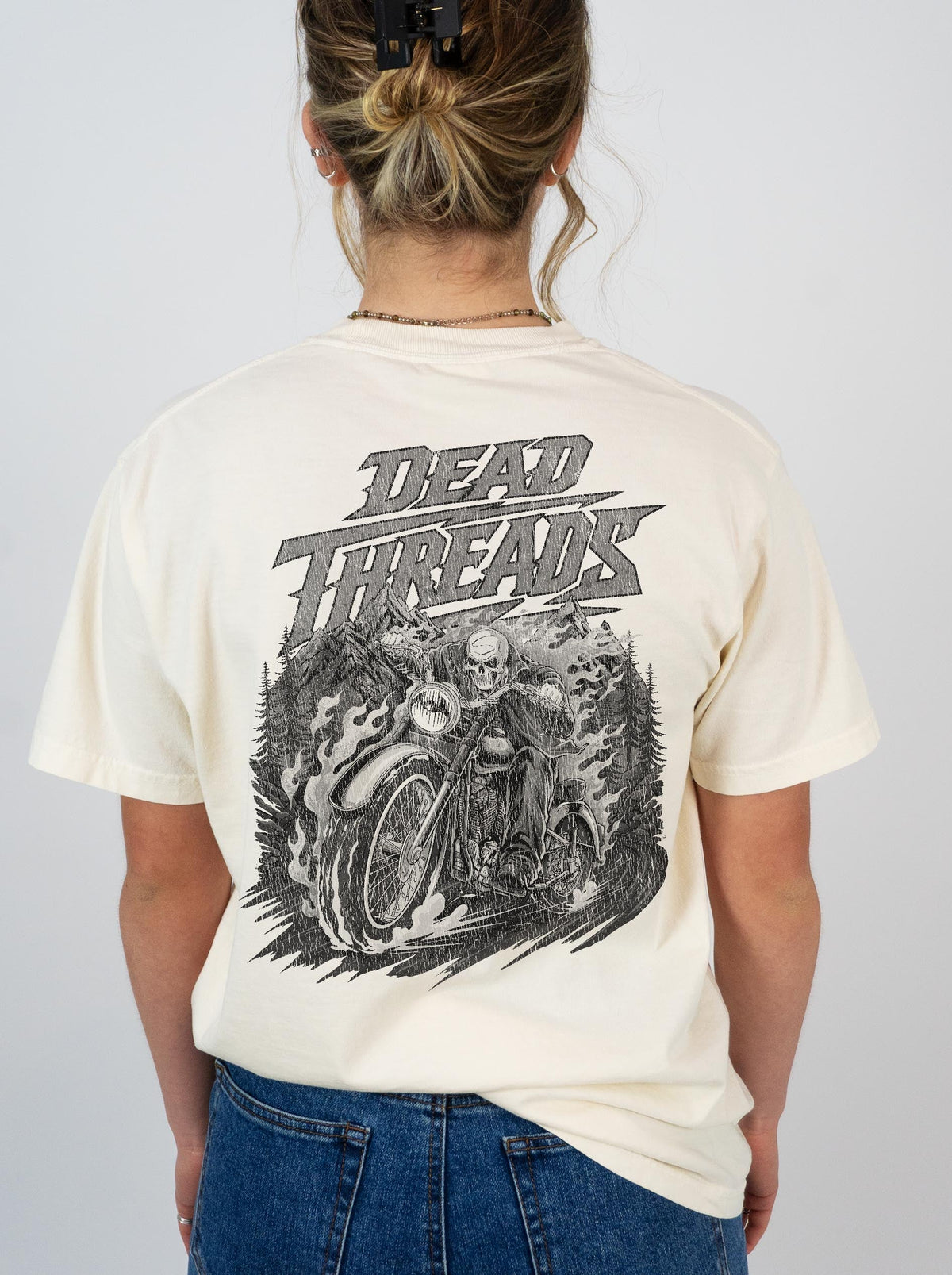 GHOST RIDE - “DT ESSENTIAL" PREMIUM T-SHIRT – T-Shirt – Dead Threads Apparel