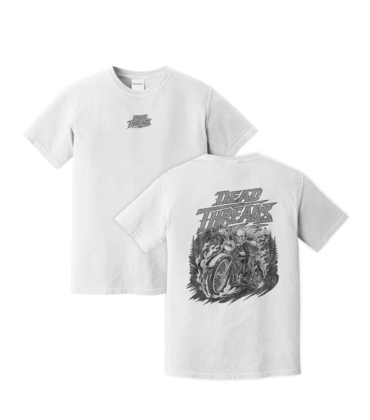 GHOST RIDE - “DT ESSENTIAL" PREMIUM T-SHIRT – T-Shirt – Dead Threads Apparel