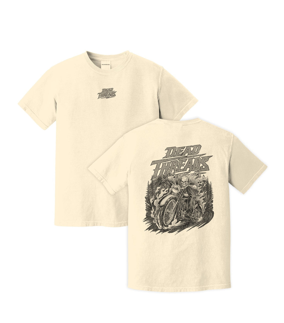 GHOST RIDE - “DT ESSENTIAL" PREMIUM T-SHIRT – T-Shirt – Dead Threads Apparel