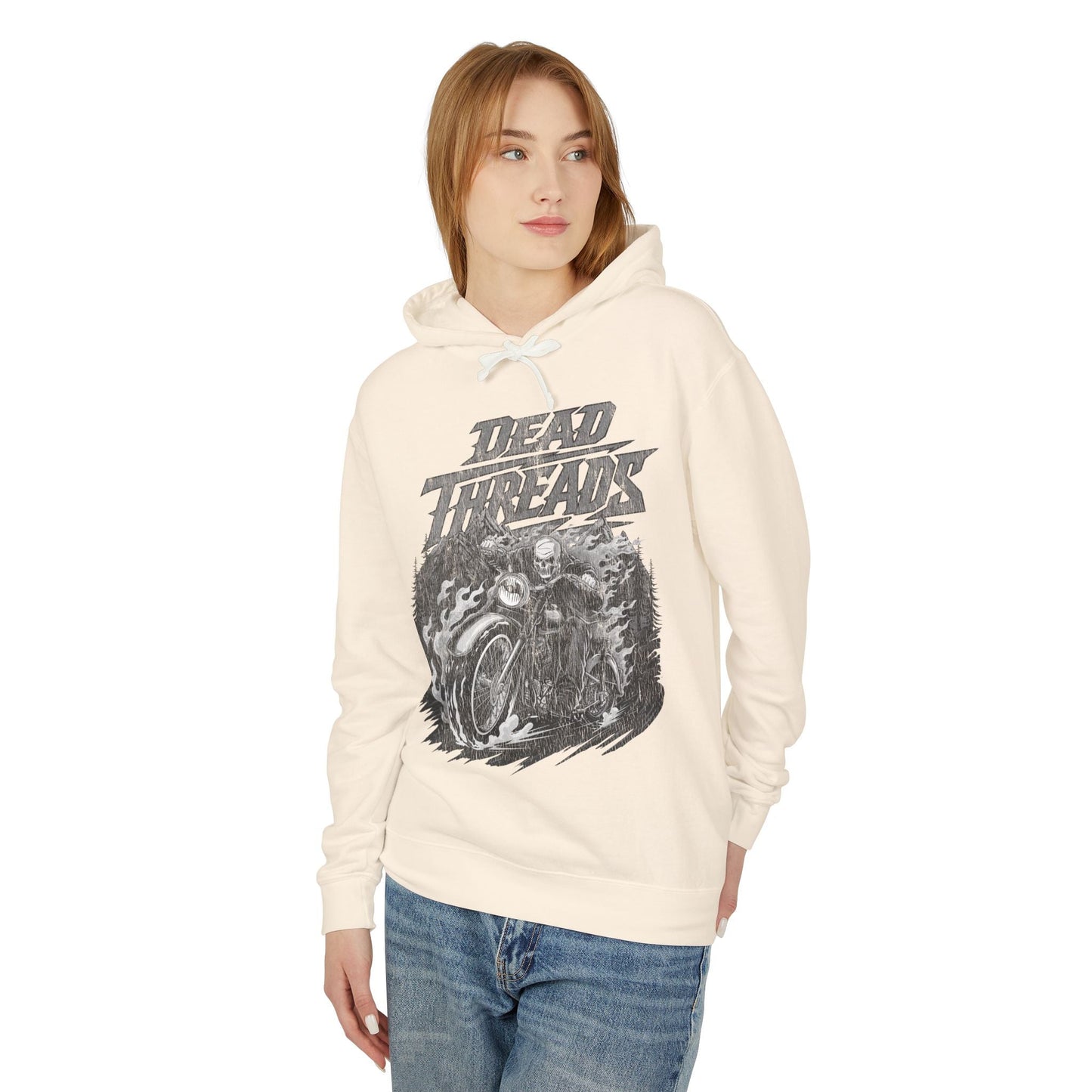 GHOST RIDE - LIGHTWEIGHT HOODIE – Hoodie – Dead Threads Apparel