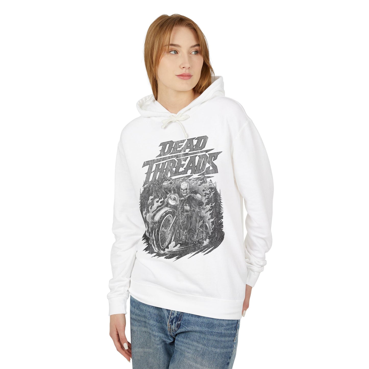 GHOST RIDE - LIGHTWEIGHT HOODIE – Hoodie – Dead Threads Apparel