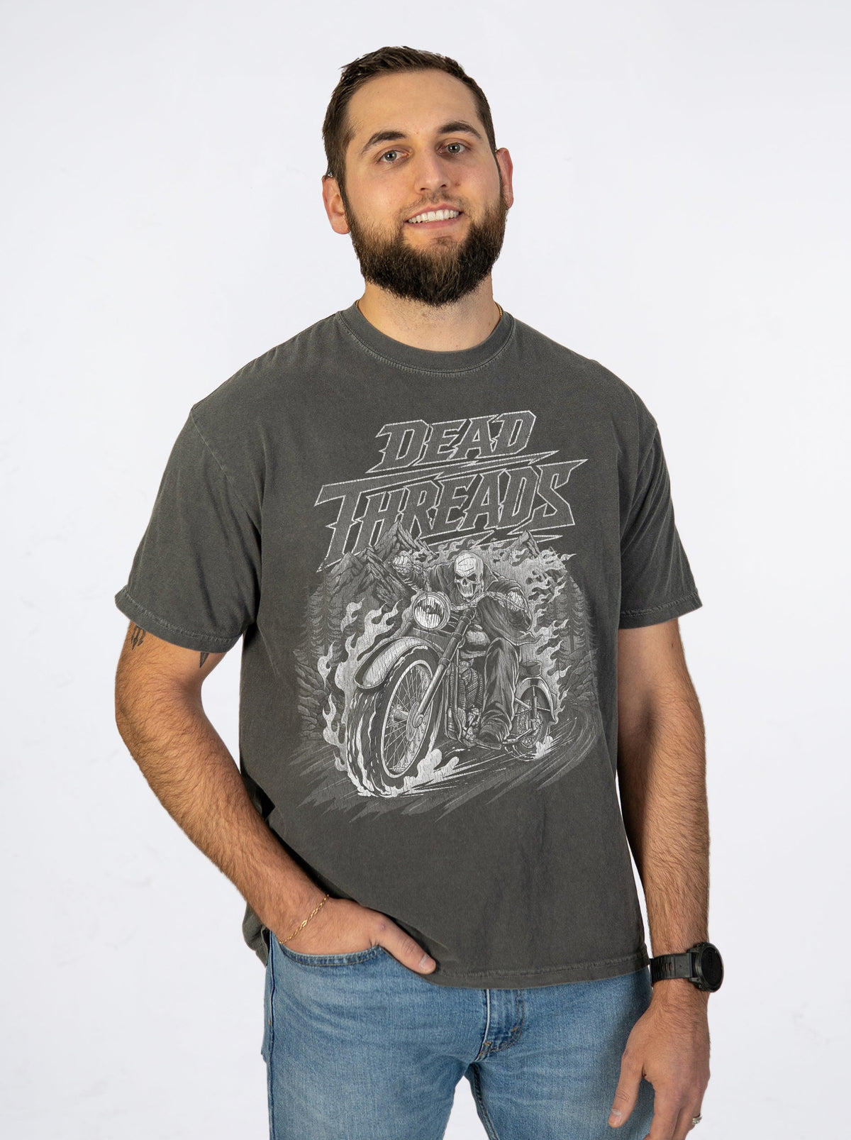 GHOST RIDE – T-Shirt – Dead Threads Apparel