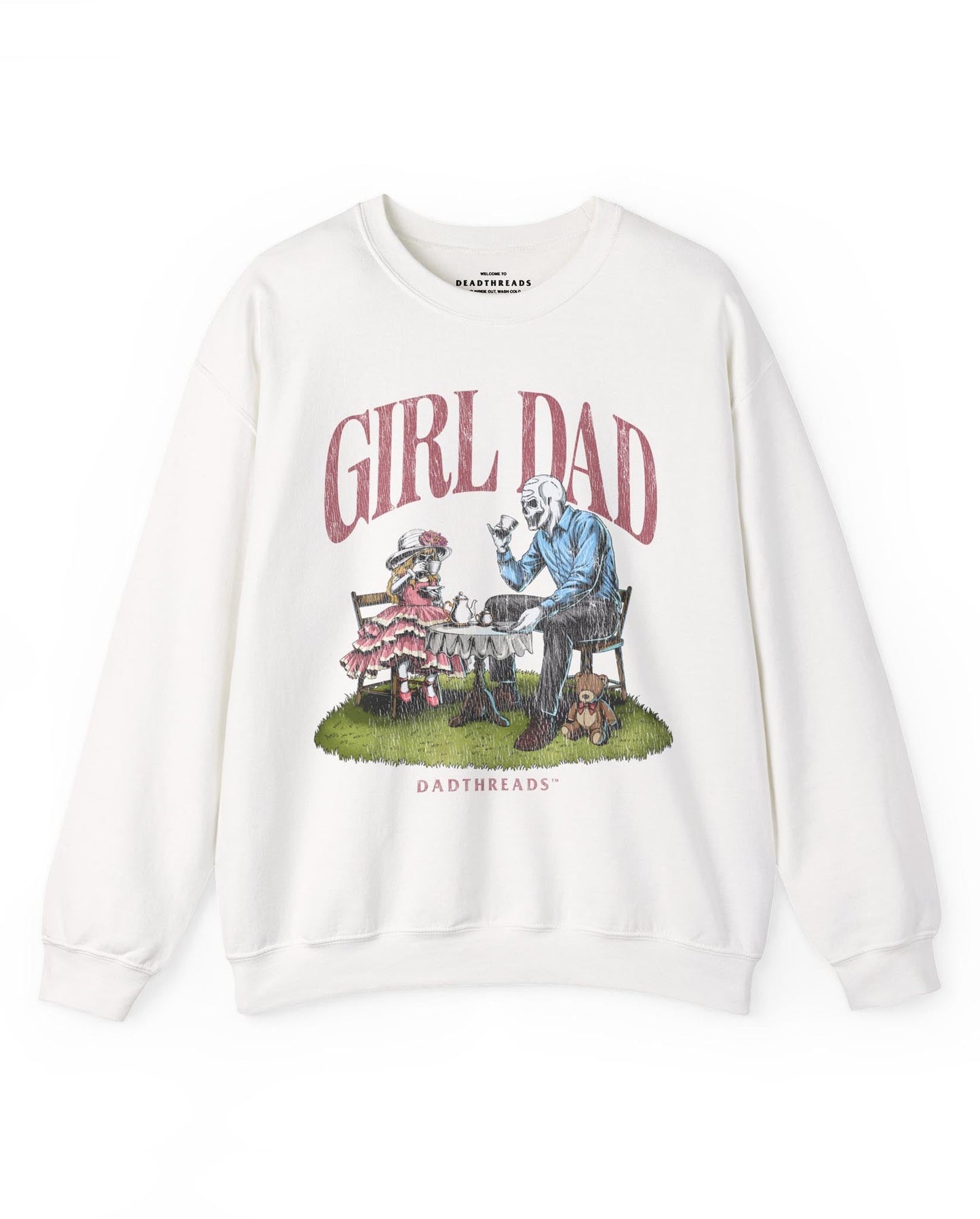 GIRL DAD - CREWNECK SWEATSHIRT – Sweatshirt – Dead Threads Apparel