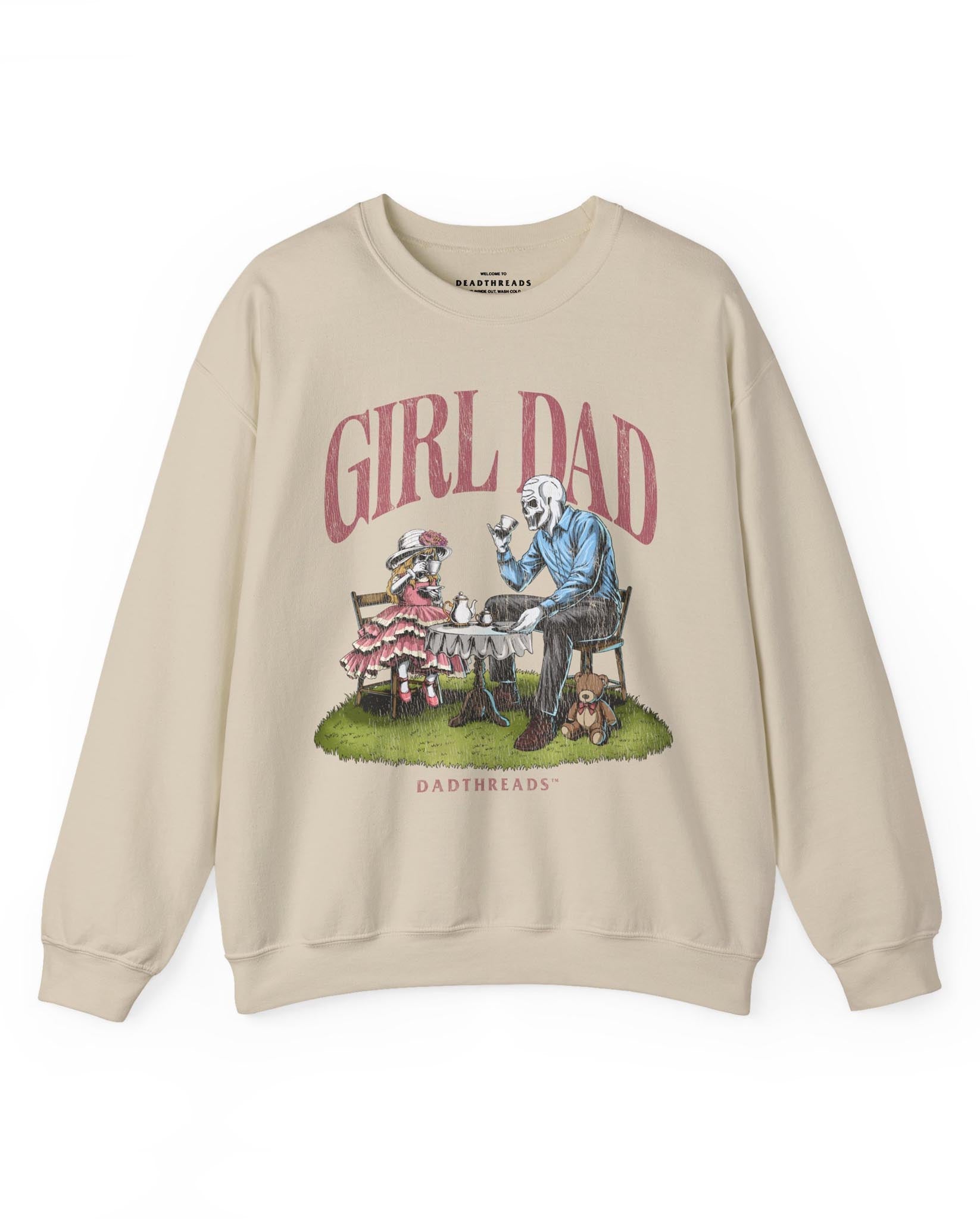 GIRL DAD - CREWNECK SWEATSHIRT – Sweatshirt – Dead Threads Apparel
