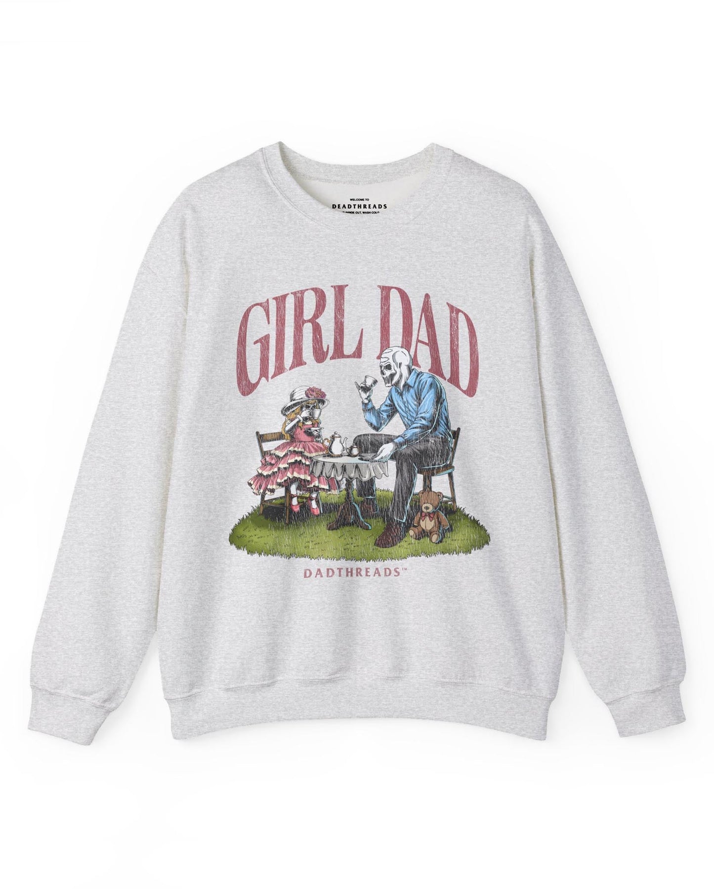 GIRL DAD - CREWNECK SWEATSHIRT – Sweatshirt – Dead Threads Apparel