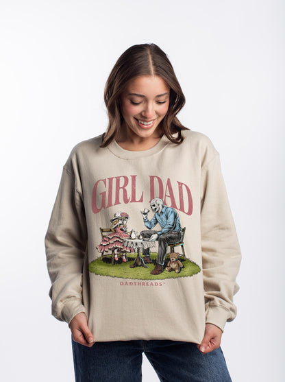 GIRL DAD - CREWNECK SWEATSHIRT – Sweatshirt – Dead Threads Apparel