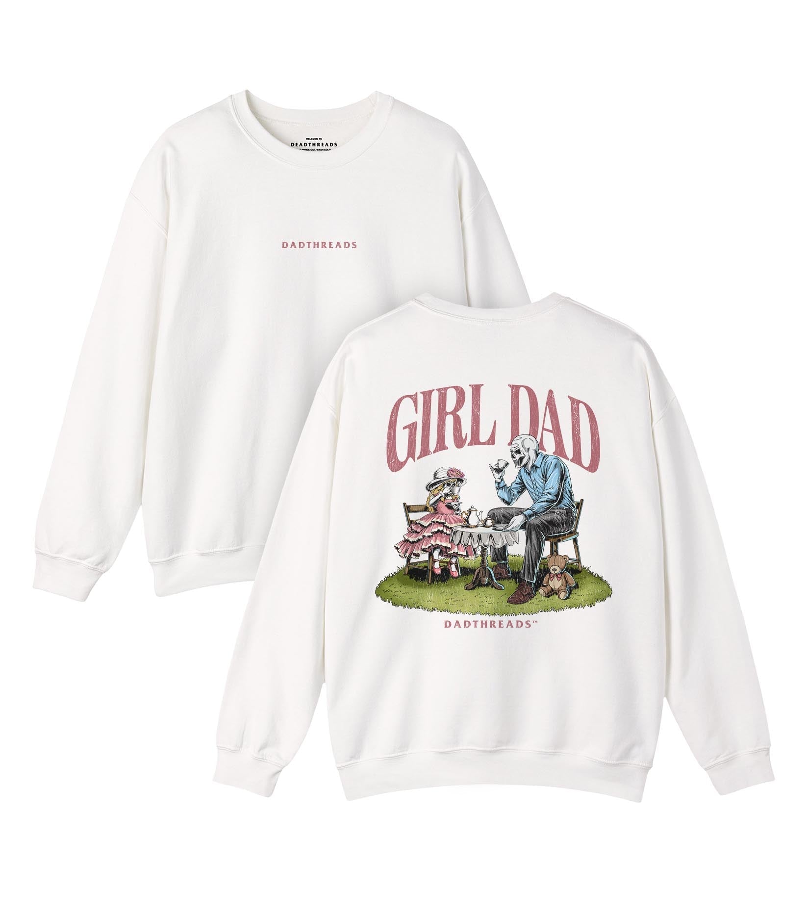 GIRL DAD - “DT ESSENTIAL" CREWNECK SWEATSHIRT – Sweatshirt – Dead Threads Apparel