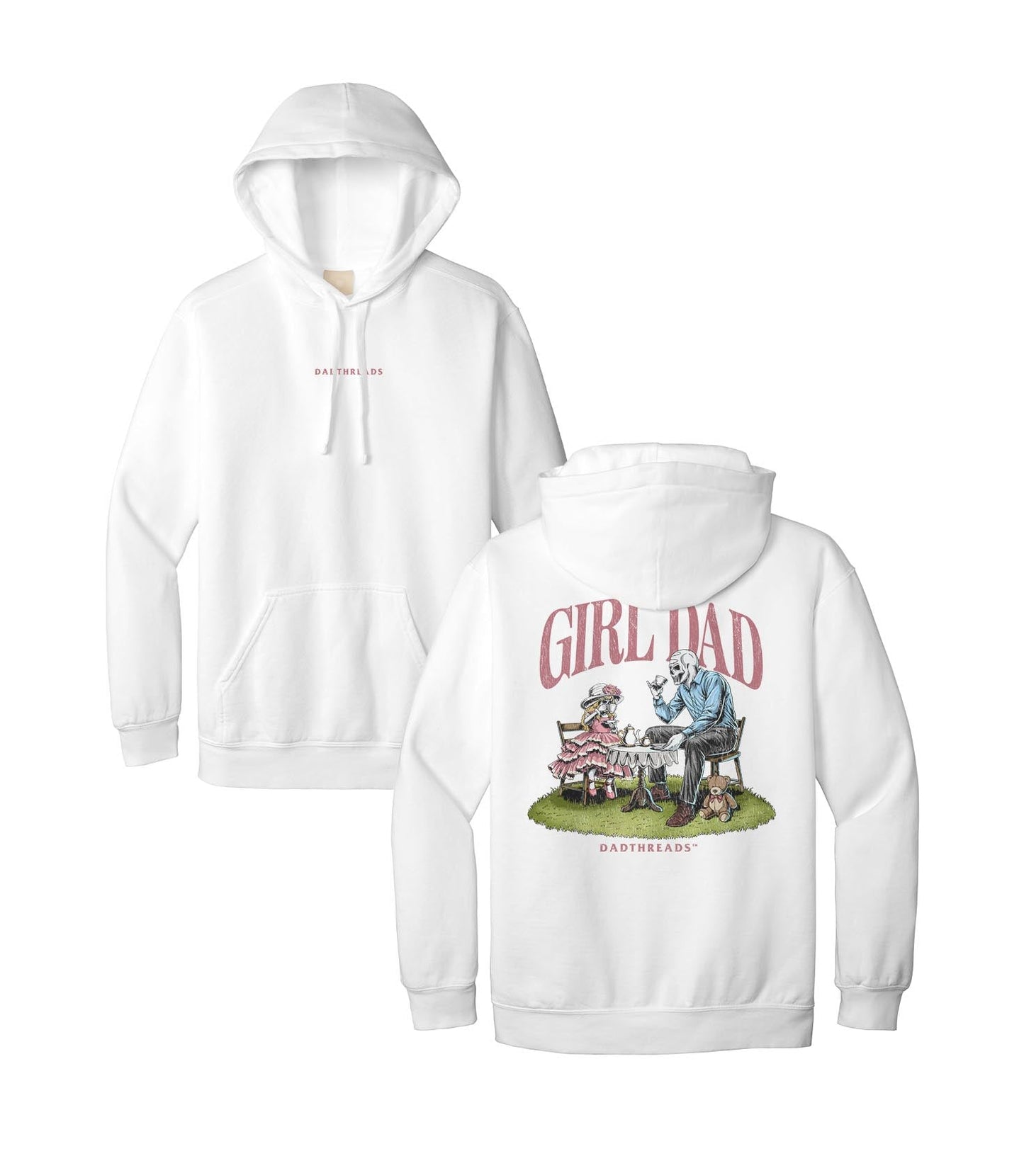 GIRL DAD - “DT ESSENTIAL" HOODIE – Hoodie – Dead Threads Apparel