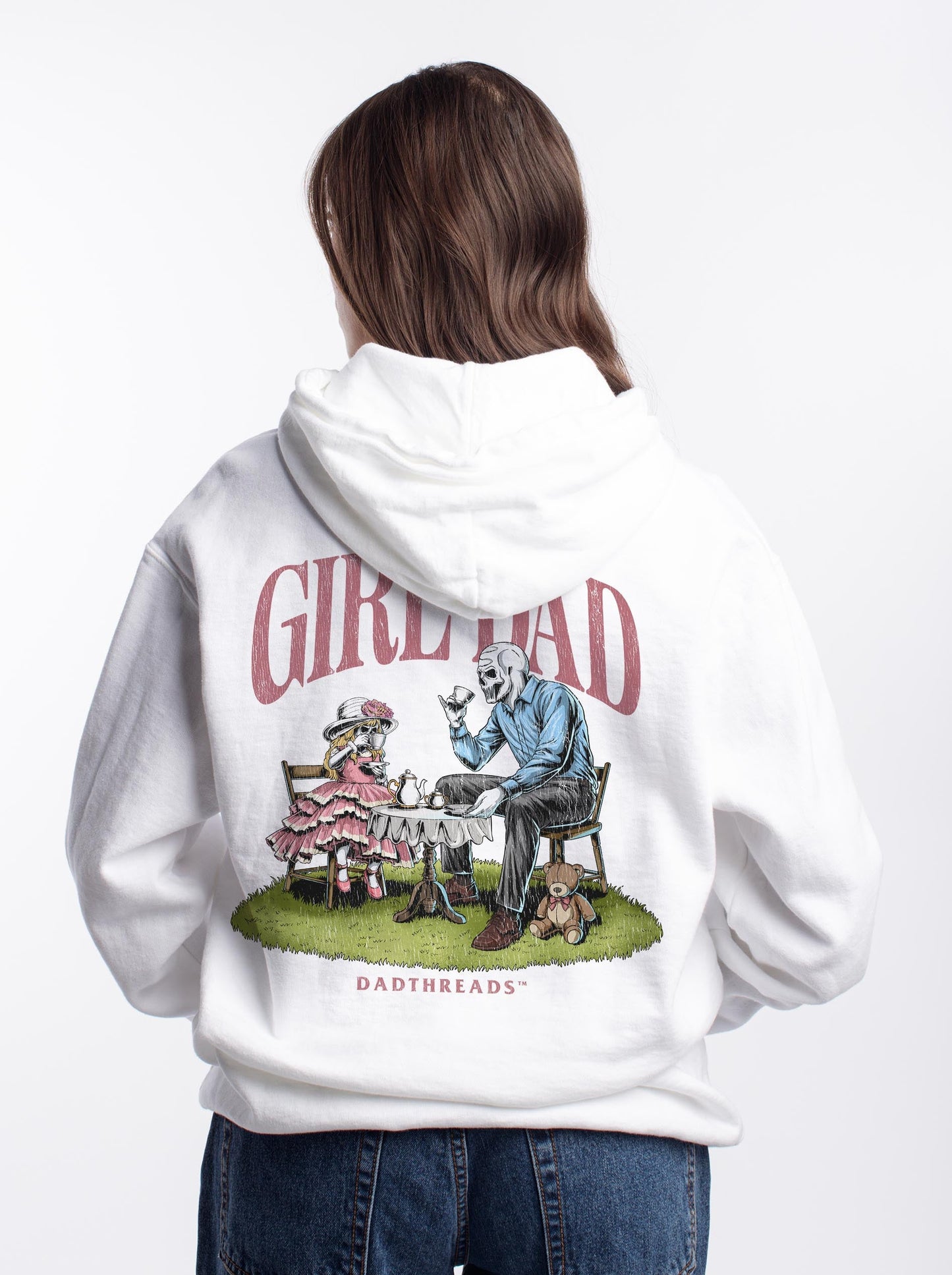 GIRL DAD - “DT ESSENTIAL" HOODIE – Hoodie – Dead Threads Apparel