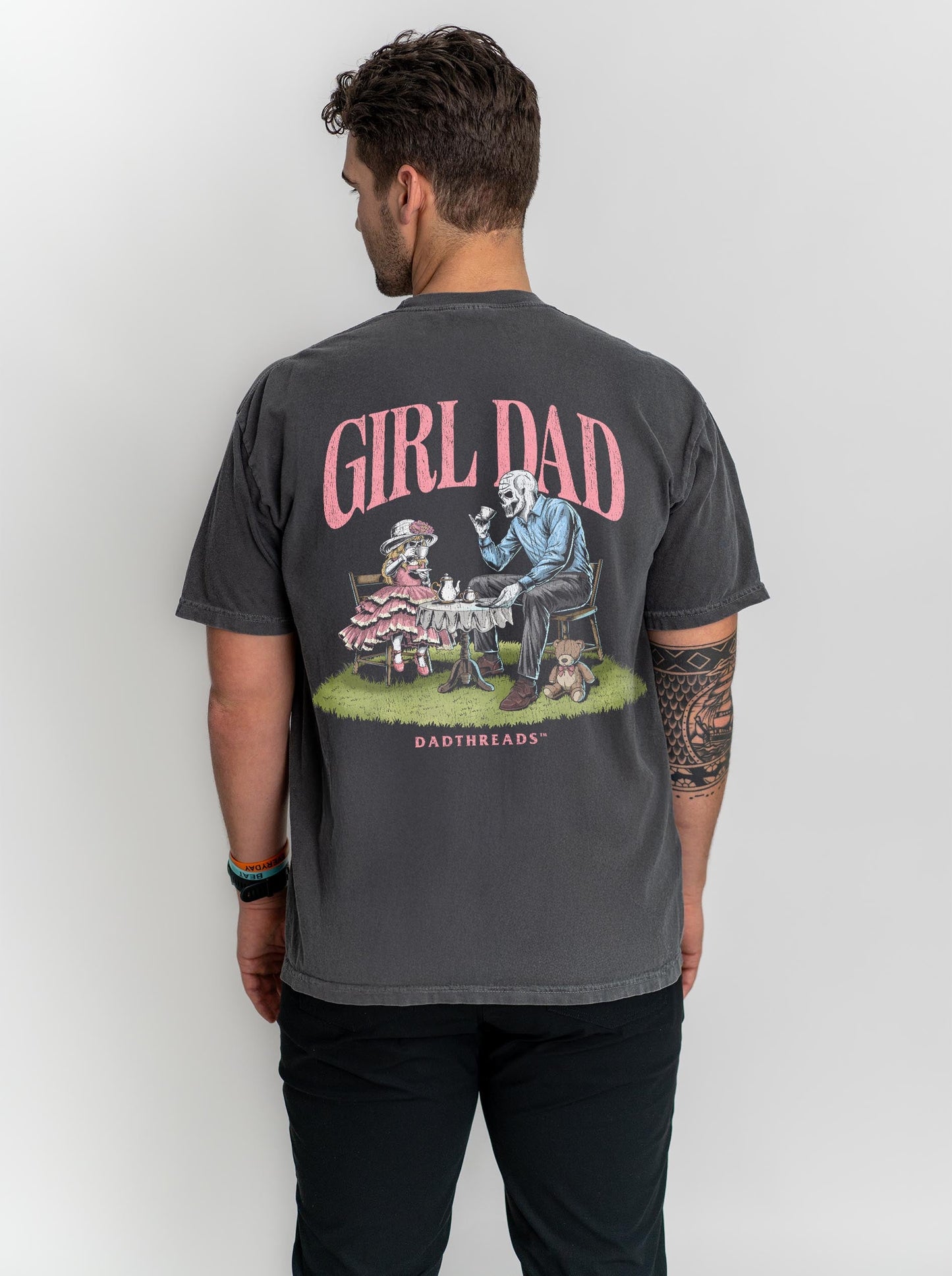 GIRL DAD - “DT ESSENTIAL" PREMIUM T - SHIRT – T-Shirt – Dead Threads Apparel