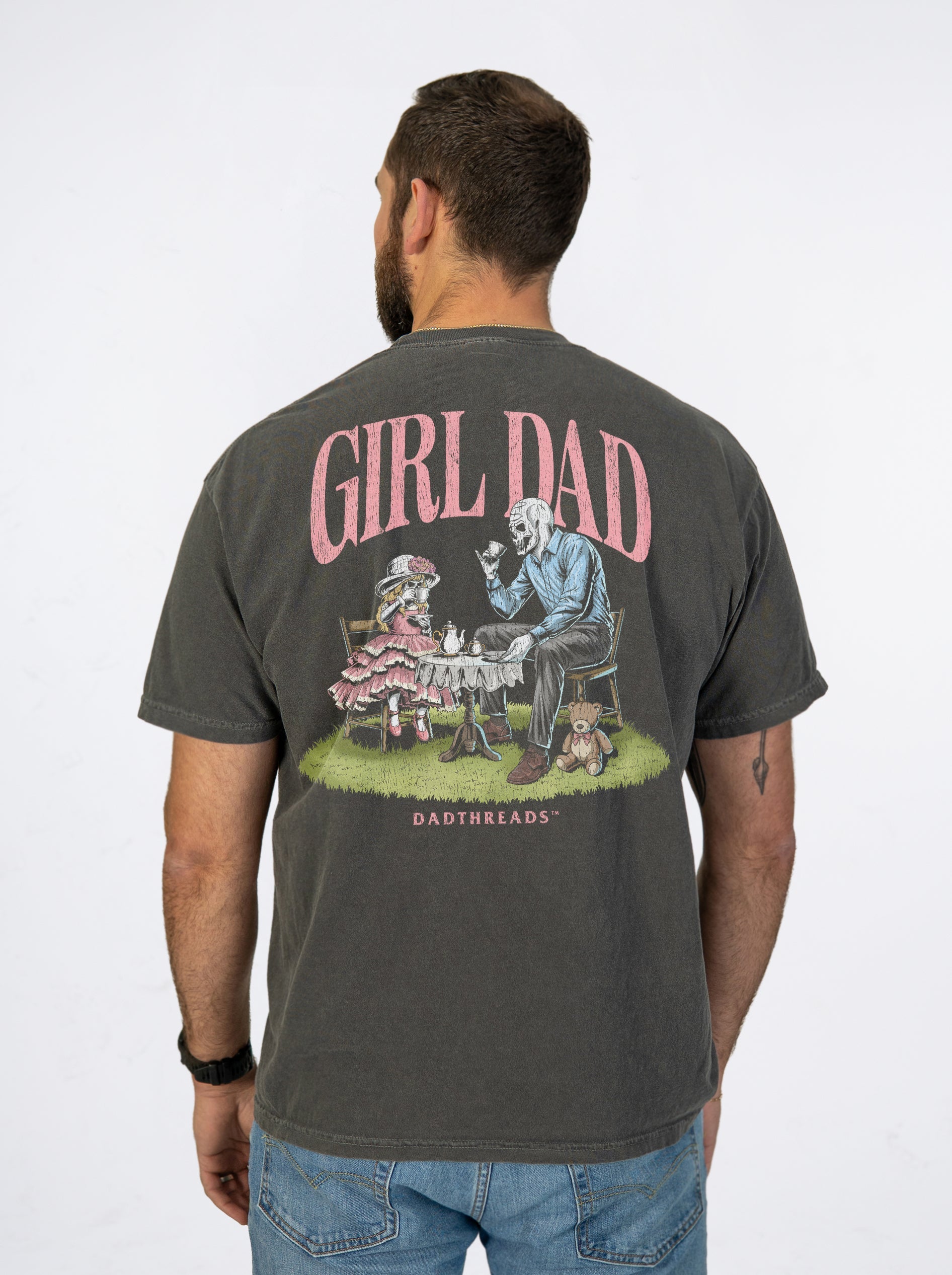 GIRL DAD - “DT ESSENTIAL" PREMIUM T - SHIRT – T-Shirt – Dead Threads Apparel