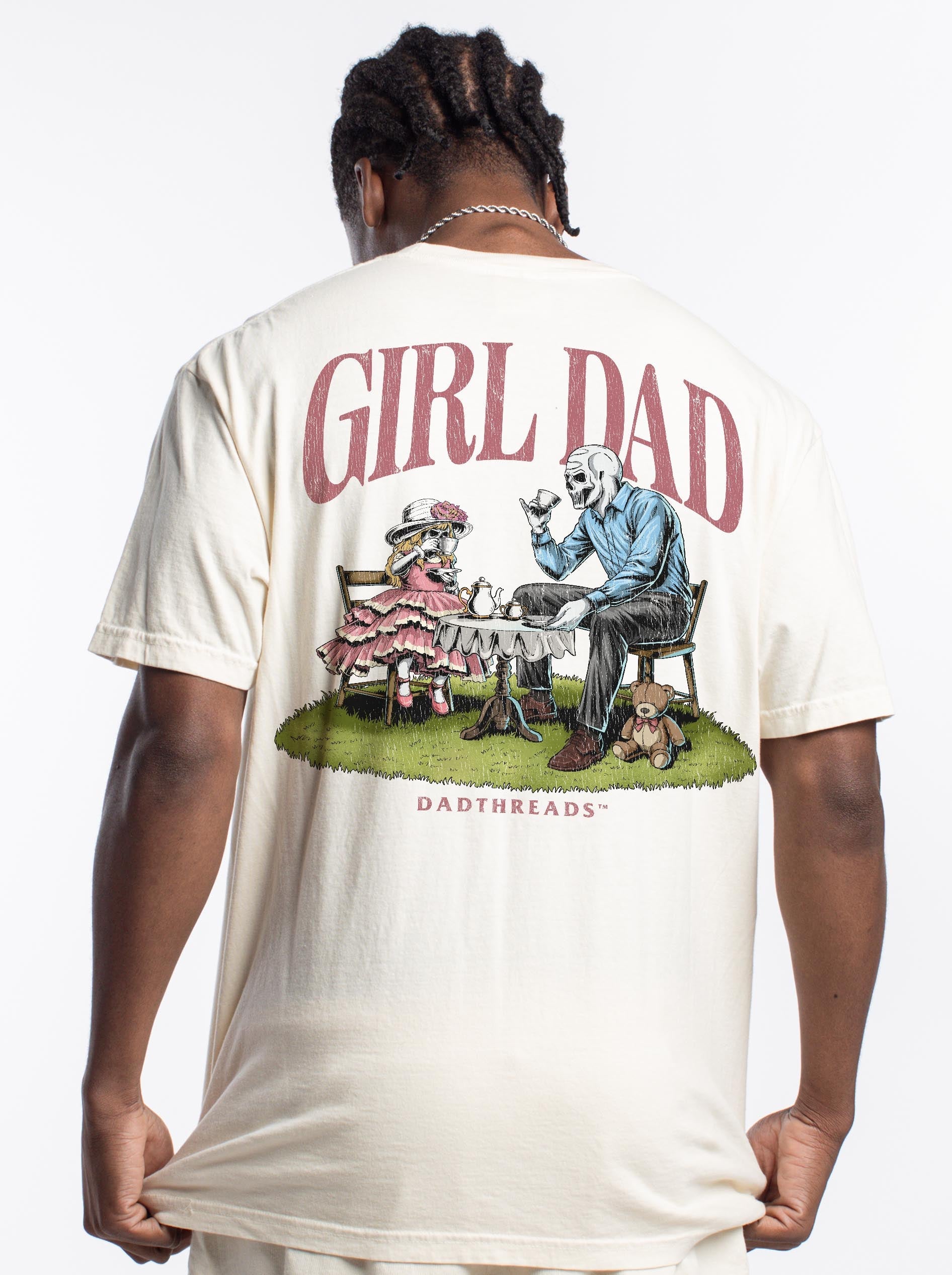 GIRL DAD - “DT ESSENTIAL" PREMIUM T - SHIRT – T-Shirt – Dead Threads Apparel