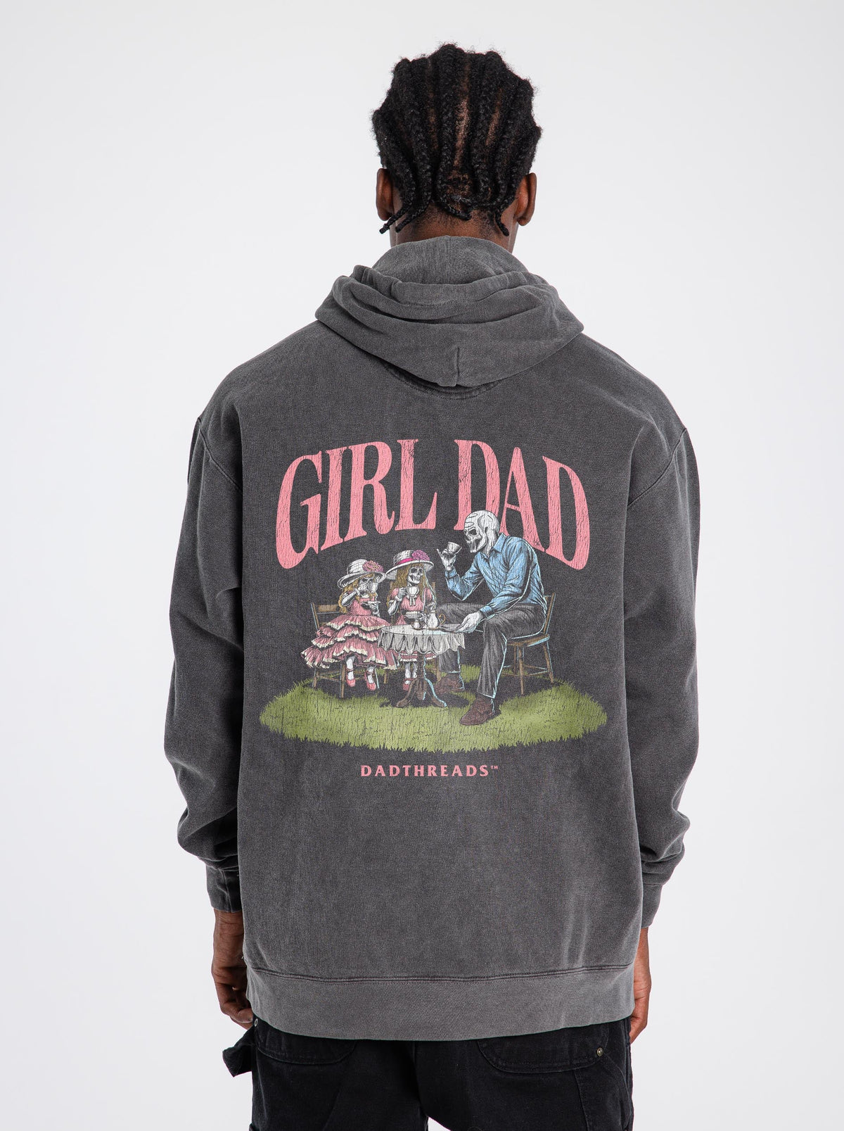 GIRL DAD v2 - “DT ESSENTIAL" HOODIE – Hoodie – Dead Threads Apparel