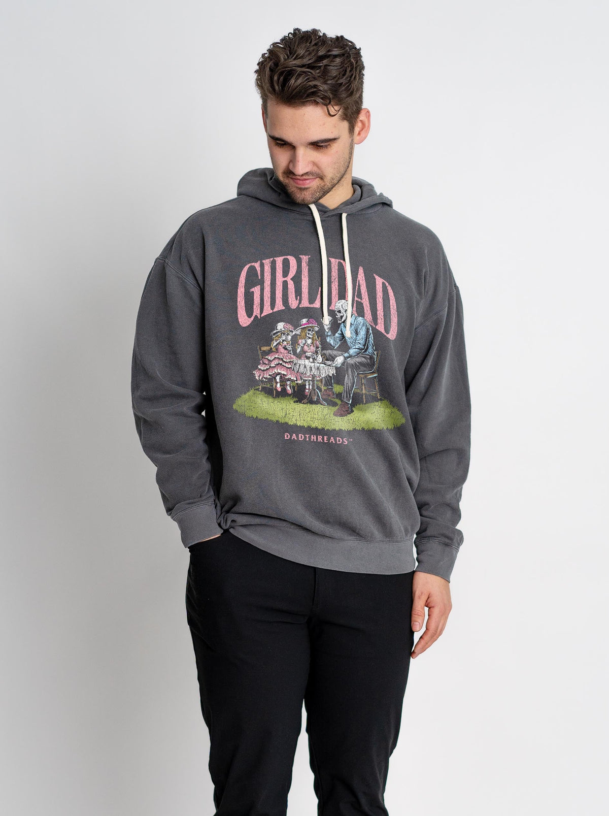 GIRL DAD v2 - LIGHTWEIGHT HOODIE – Lightweight – Dead Threads Apparel
