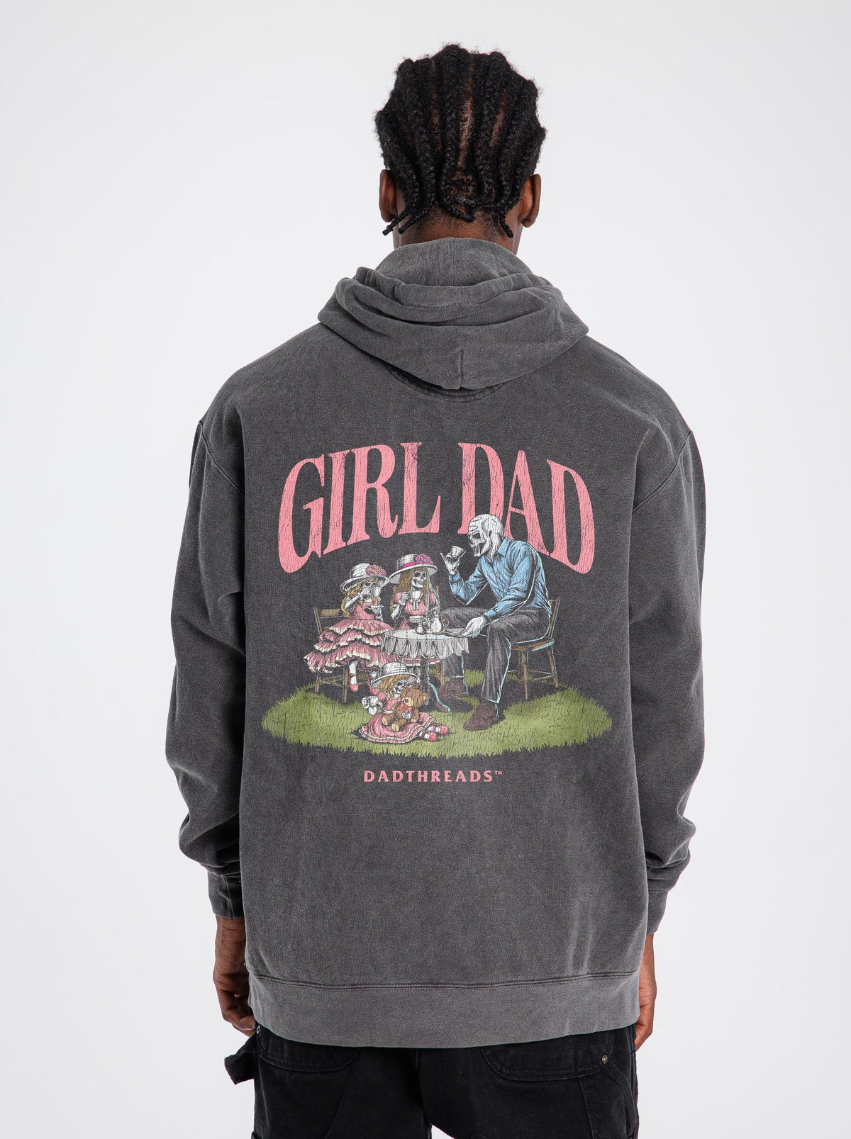 GIRL DAD v3 - “DT ESSENTIAL" HOODIE – Hoodie – Dead Threads Apparel