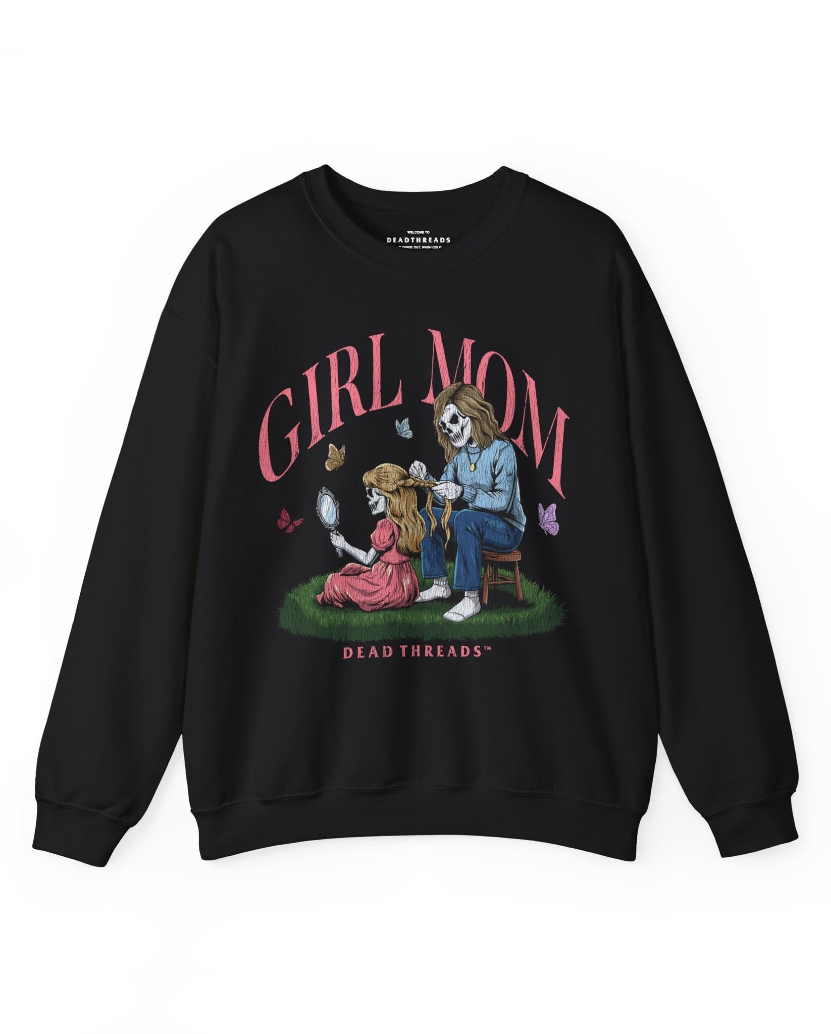 GIRL MOM v1 - CREWNECK SWEATSHIRT – Sweatshirt – Dead Threads Apparel