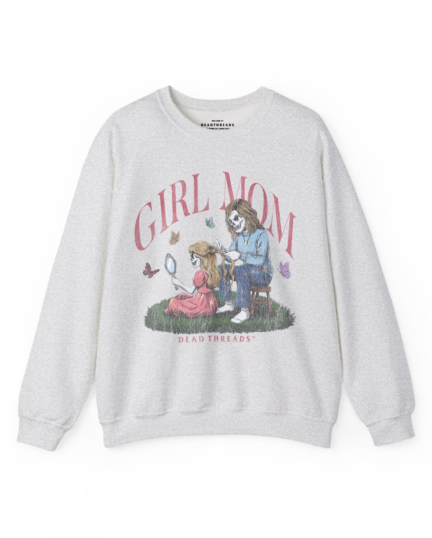 GIRL MOM v1 - CREWNECK SWEATSHIRT – Sweatshirt – Dead Threads Apparel