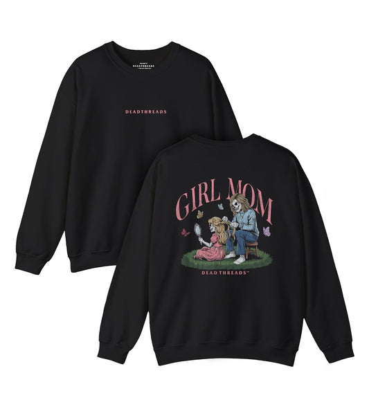 GIRL MOM v1 - “DT ESSENTIAL" CREWNECK SWEATSHIRT – Sweatshirt – Dead Threads Apparel