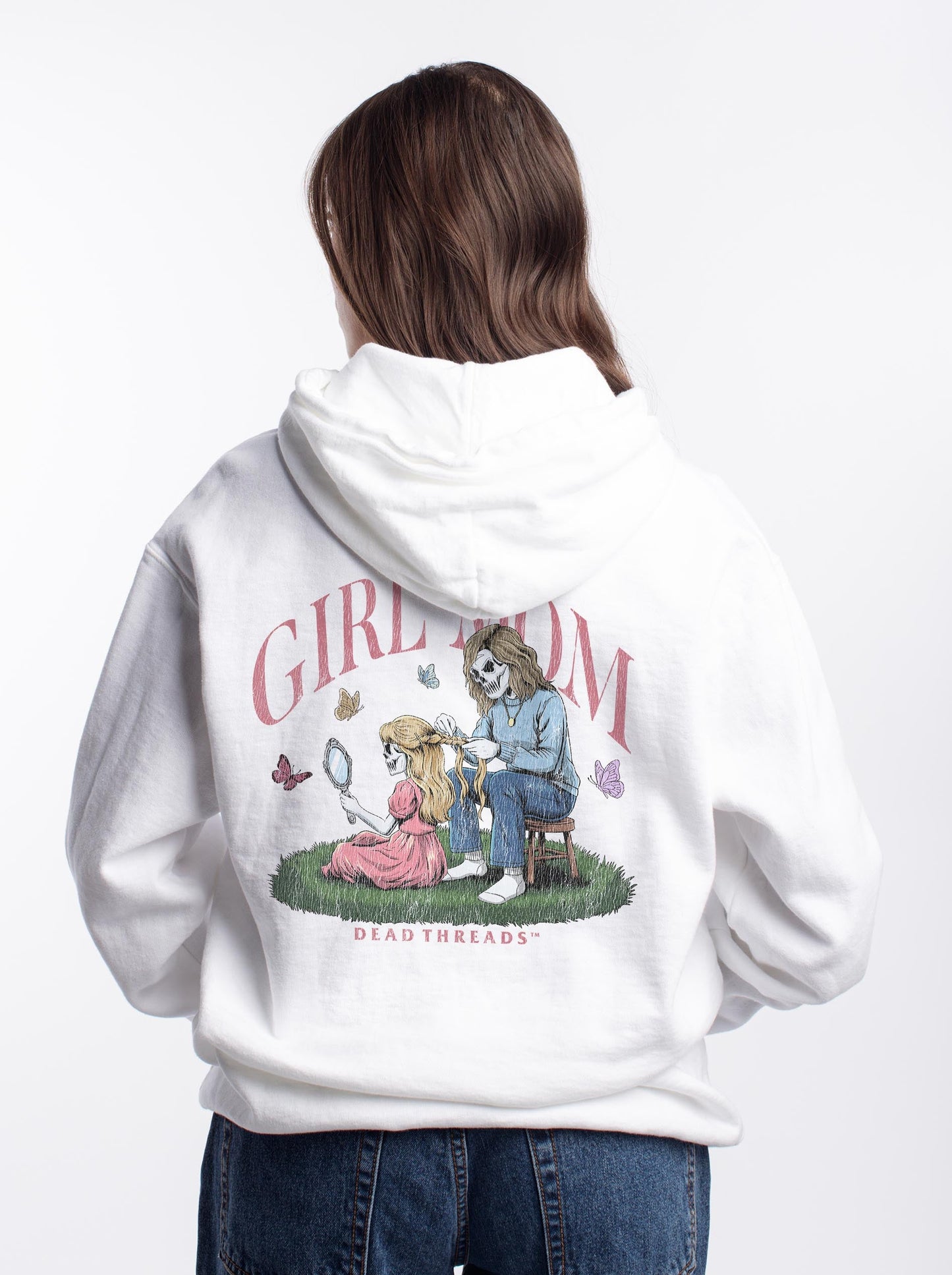 GIRL MOM v1 - “DT ESSENTIAL" HOODIE – Hoodie – Dead Threads Apparel