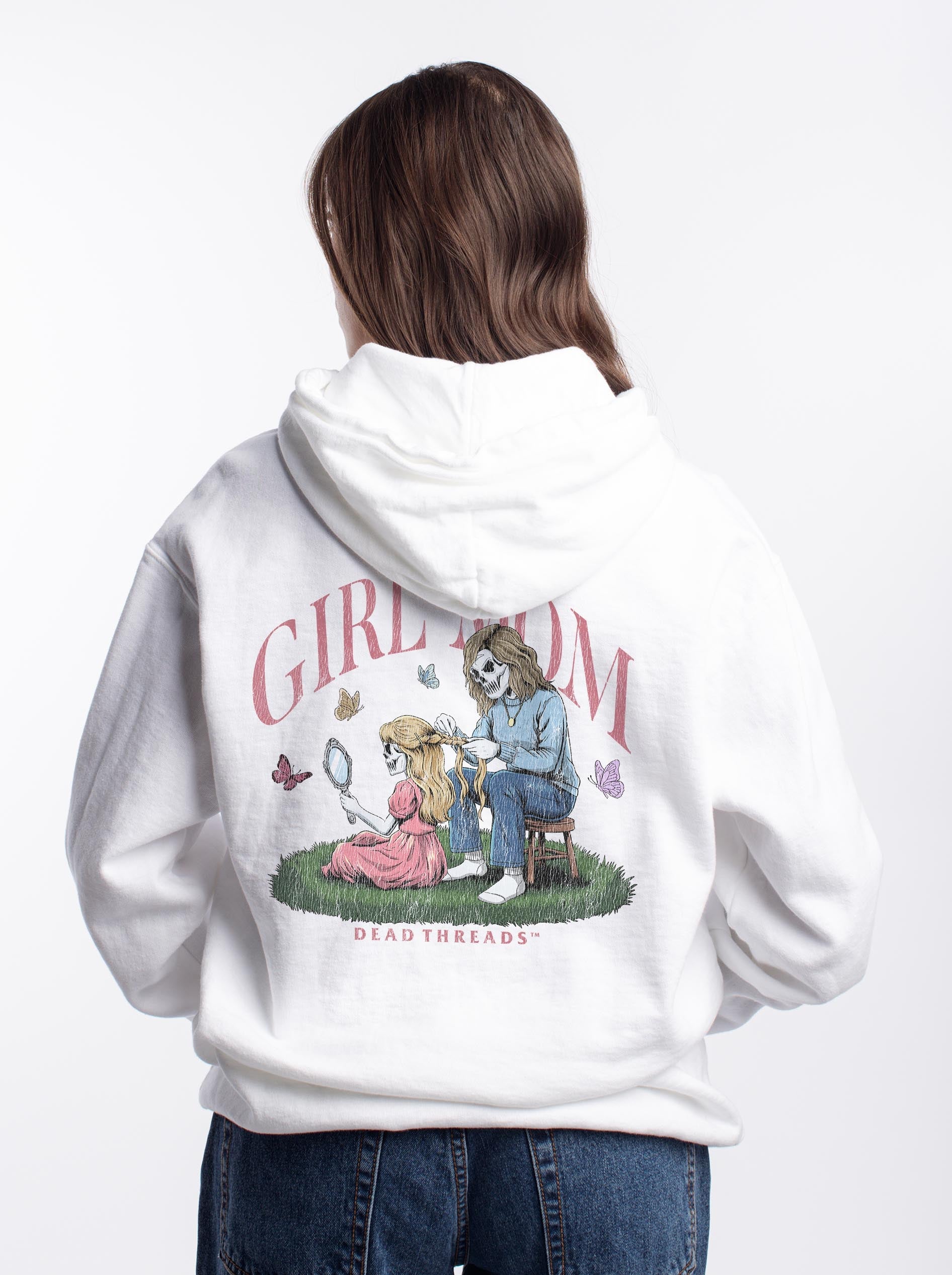 GIRL MOM v1 - “DT ESSENTIAL" HOODIE – Hoodie – Dead Threads Apparel