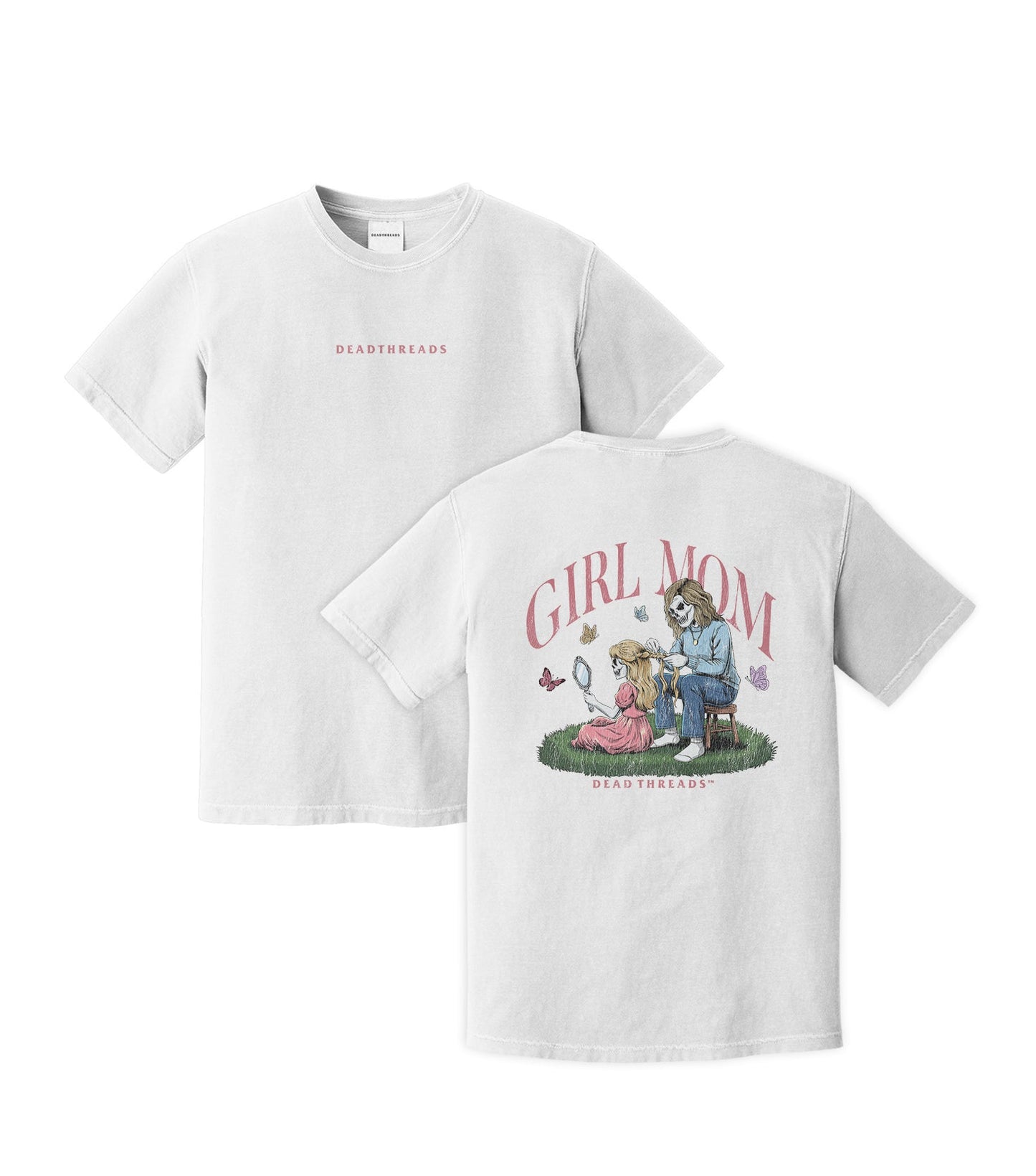 GIRL MOM v1 - “DT ESSENTIAL" PREMIUM T-SHIRT – T-Shirt – Dead Threads Apparel