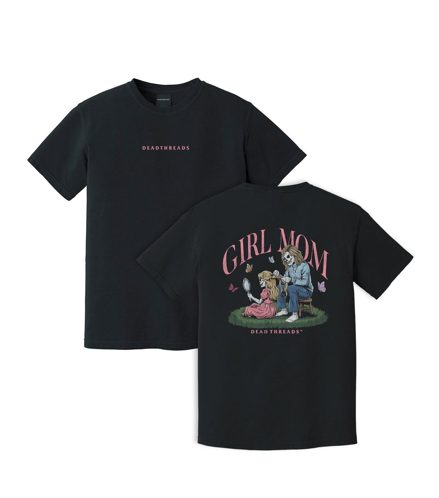 GIRL MOM v1 - “DT ESSENTIAL" PREMIUM T-SHIRT – T-Shirt – Dead Threads Apparel