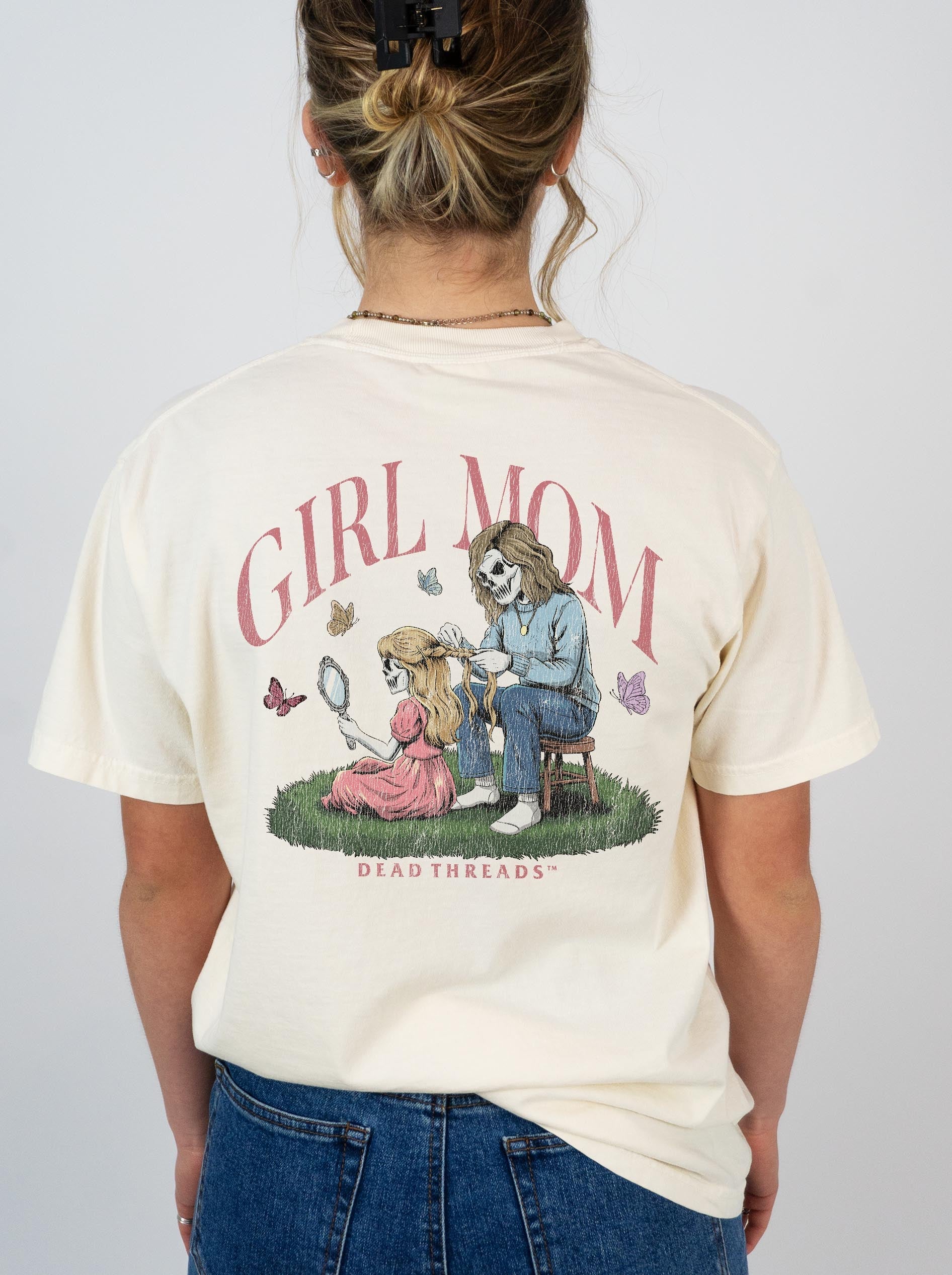 GIRL MOM v1 - “DT ESSENTIAL" PREMIUM T-SHIRT – T-Shirt – Dead Threads Apparel