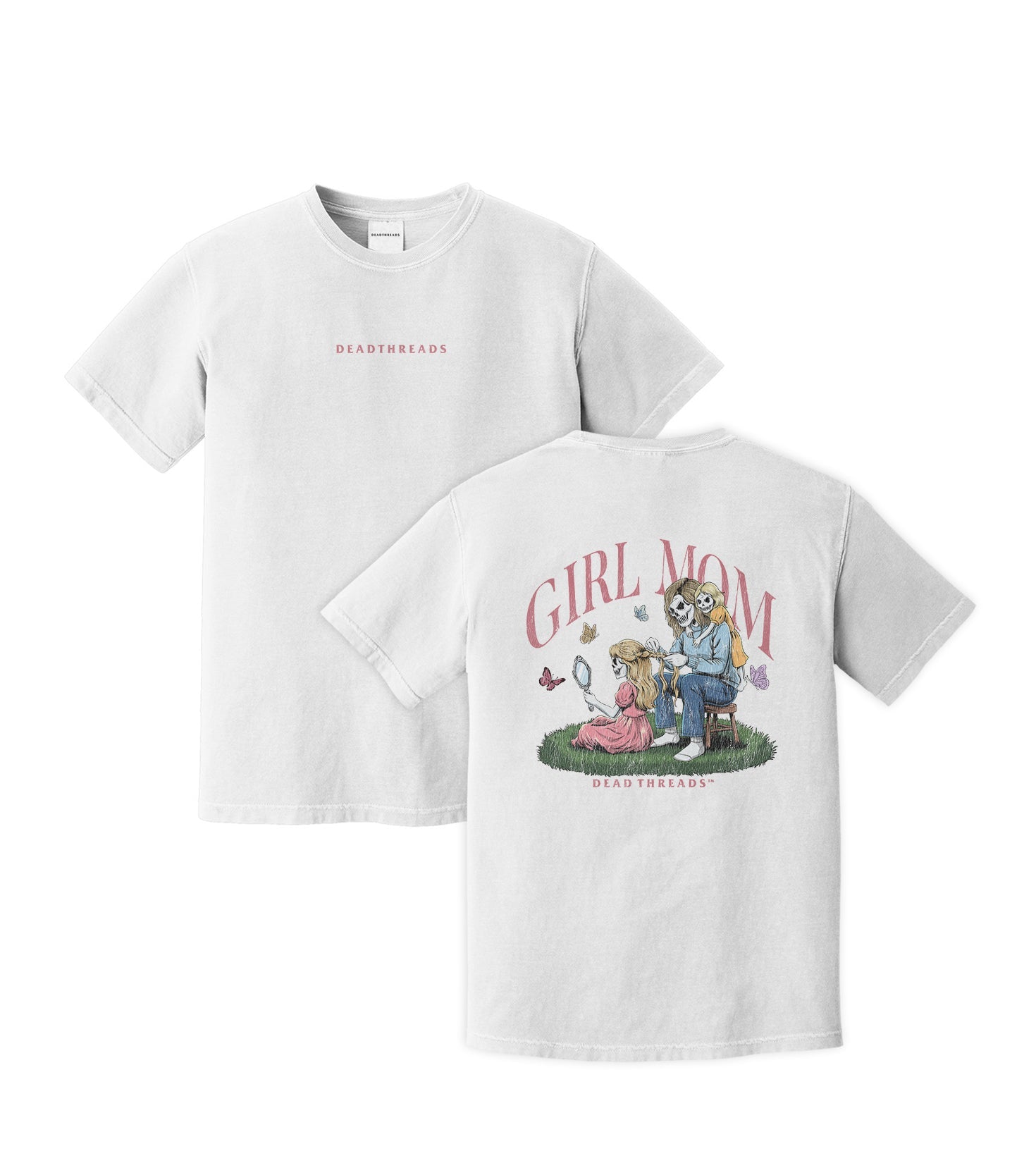 GIRL MOM v2 - “DT ESSENTIAL" PREMIUM T-SHIRT – T-Shirt – Dead Threads Apparel