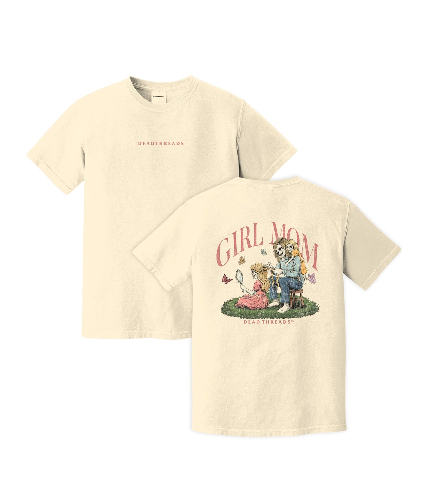 GIRL MOM v2 - “DT ESSENTIAL" PREMIUM T-SHIRT – T-Shirt – Dead Threads Apparel