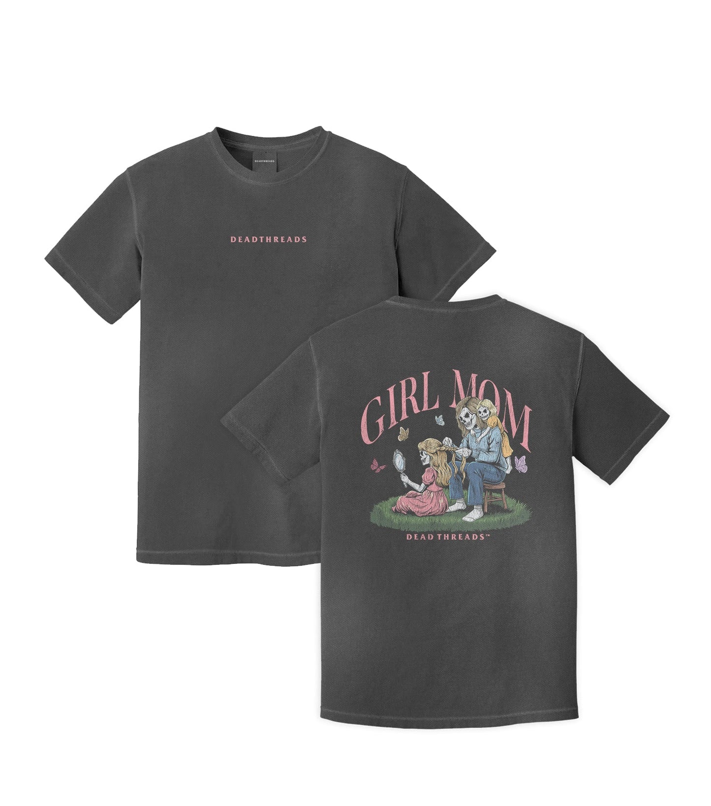 GIRL MOM v2 - “DT ESSENTIAL" PREMIUM T-SHIRT – T-Shirt – Dead Threads Apparel