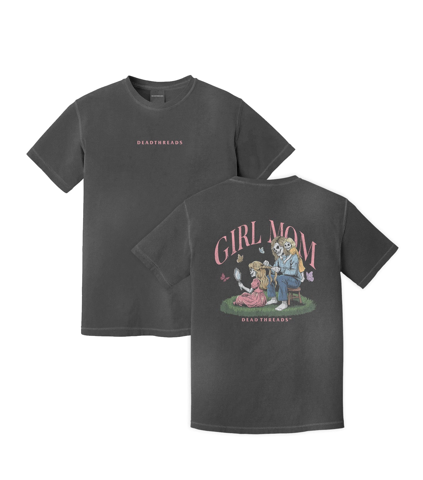 GIRL MOM v2 - “DT ESSENTIAL" PREMIUM T-SHIRT – T-Shirt – Dead Threads Apparel